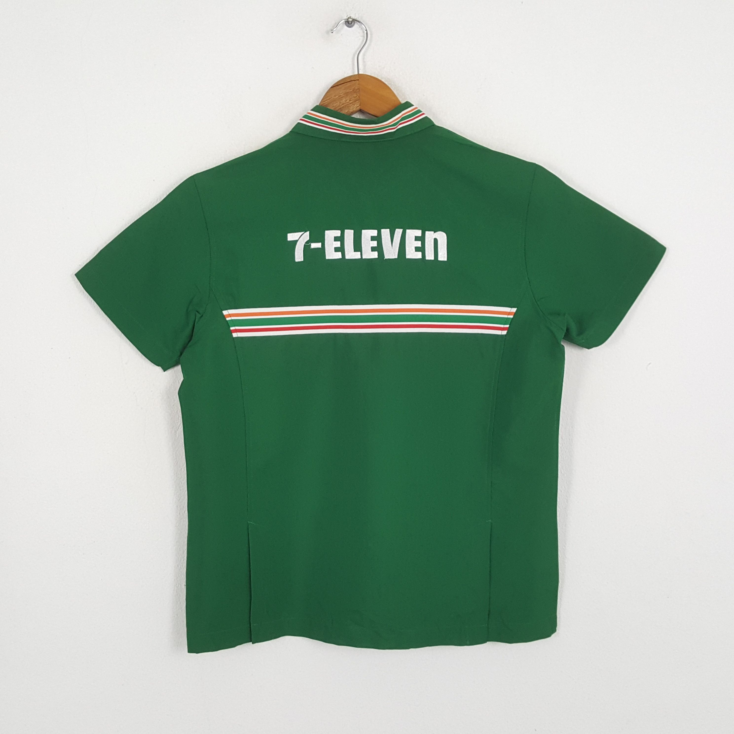 Japanese Brand × Vintage Vintage 7 ELEVEn Japanese Brand Working Uniform Jacket Size US S / EU 44-46 / 1 - 1 Thumbnail