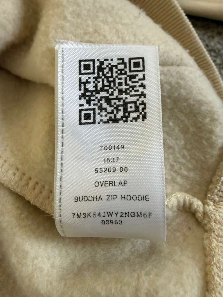 True Religion True Religion Buddha Logo Full-Zip Hoodie - Beige - Size M Size US M / EU 48-50 / 2 - 6 Thumbnail