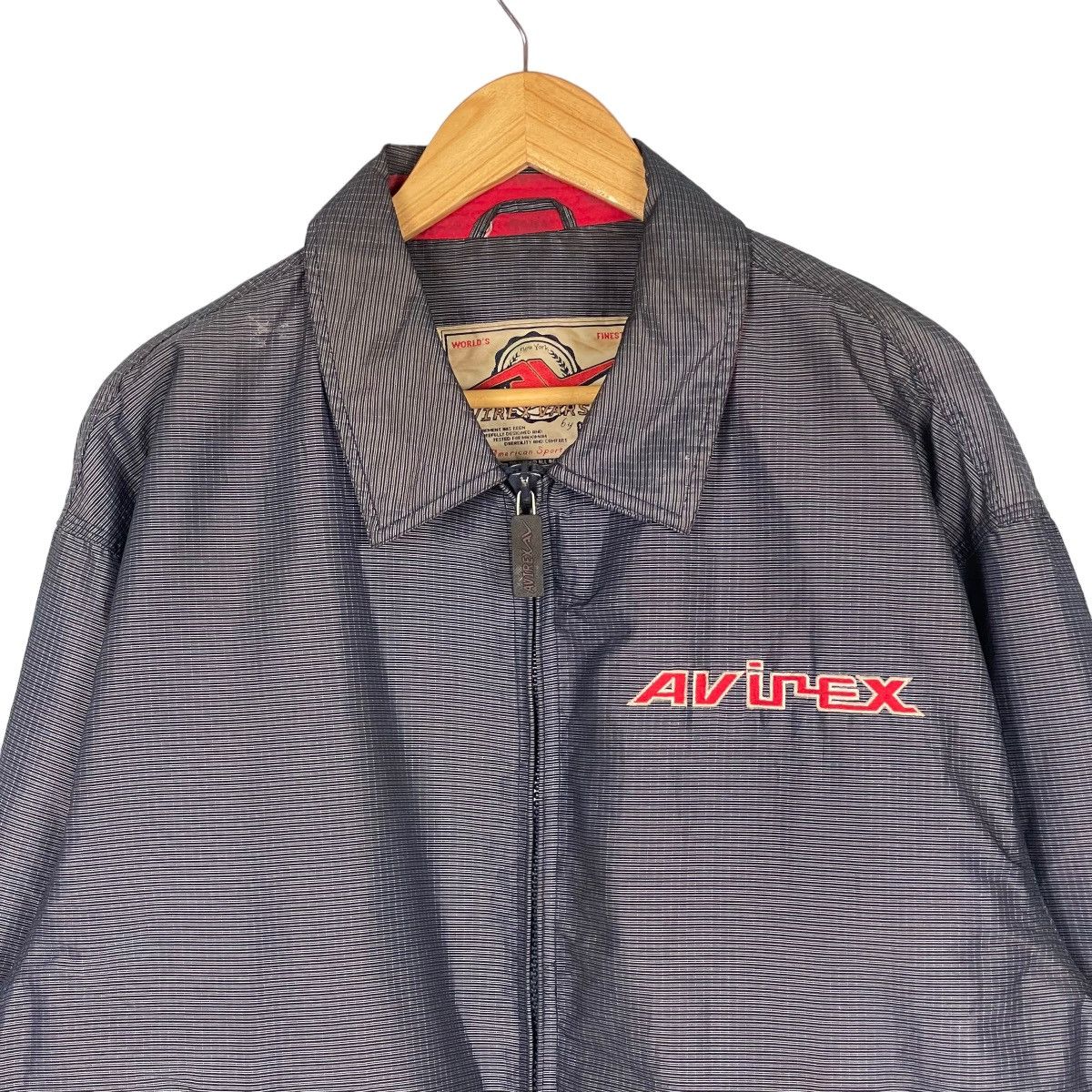 Avirex Vintage 90s Avirex Varsity Nylon Jacket Size US XL / EU 56 / 4 - 3 Thumbnail