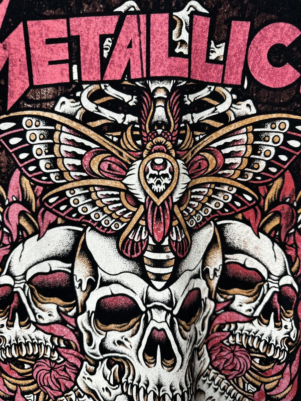 Metallica Metallica Tour Vintahe Band Tee Rock Rare T-shirts Rare Size US L / EU 52-54 / 3 - 3 Thumbnail