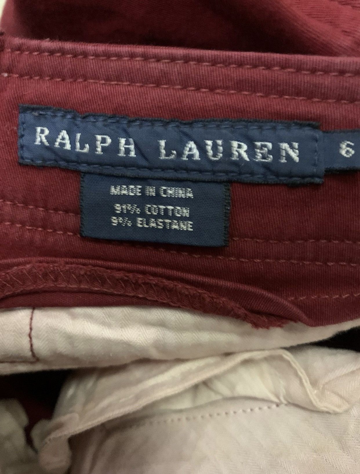 Polo Ralph Lauren 💥Ralph Lauren Seditionaries Zip Pant Size 30" / US 8 / IT 44 - 7 Thumbnail