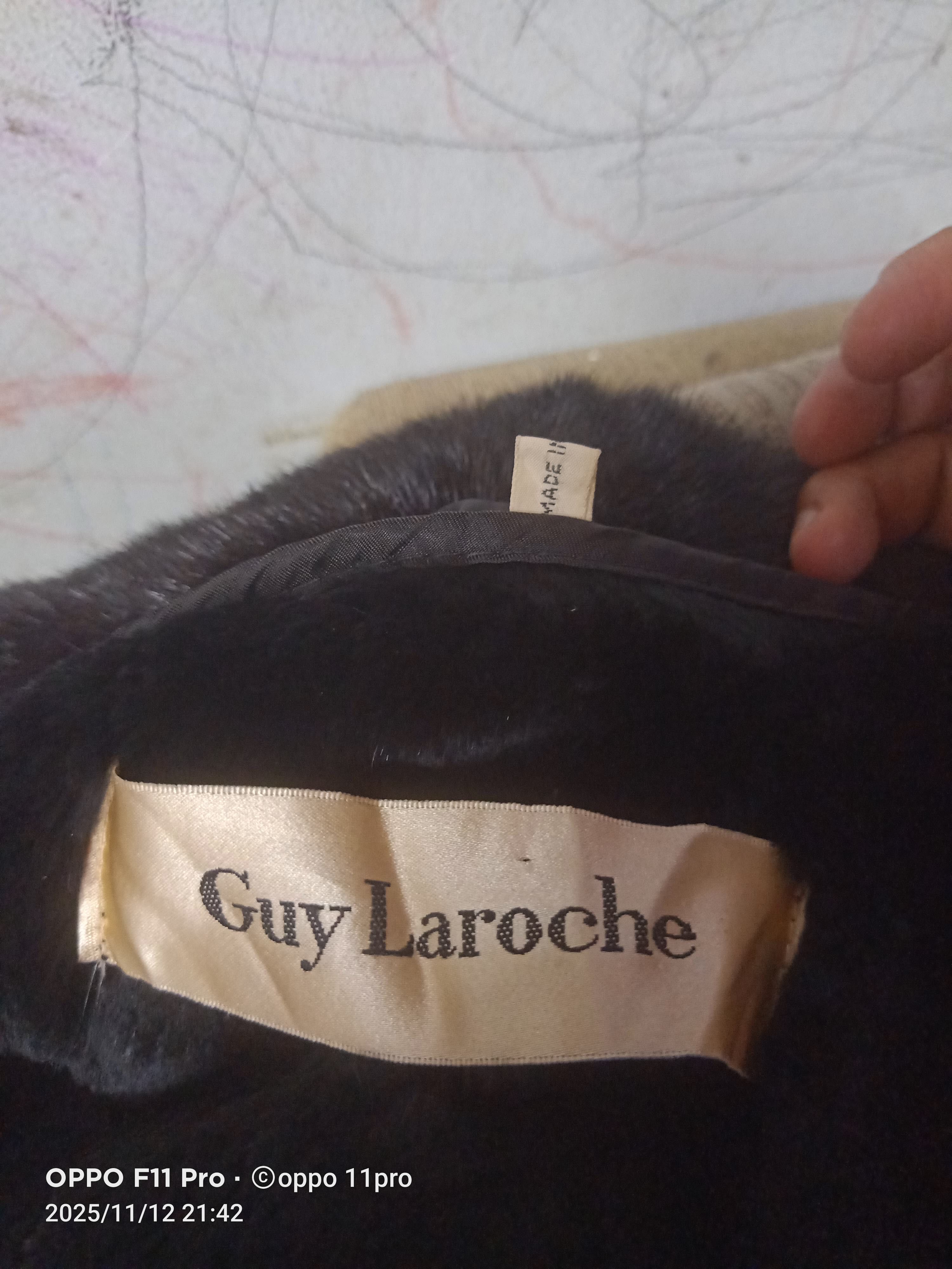 Guy Laroche 🌟Guy Laroche Vintage Long Coat HeavyJacket Men 🌟 Size US XL / EU 56 / 4 - 8 Thumbnail