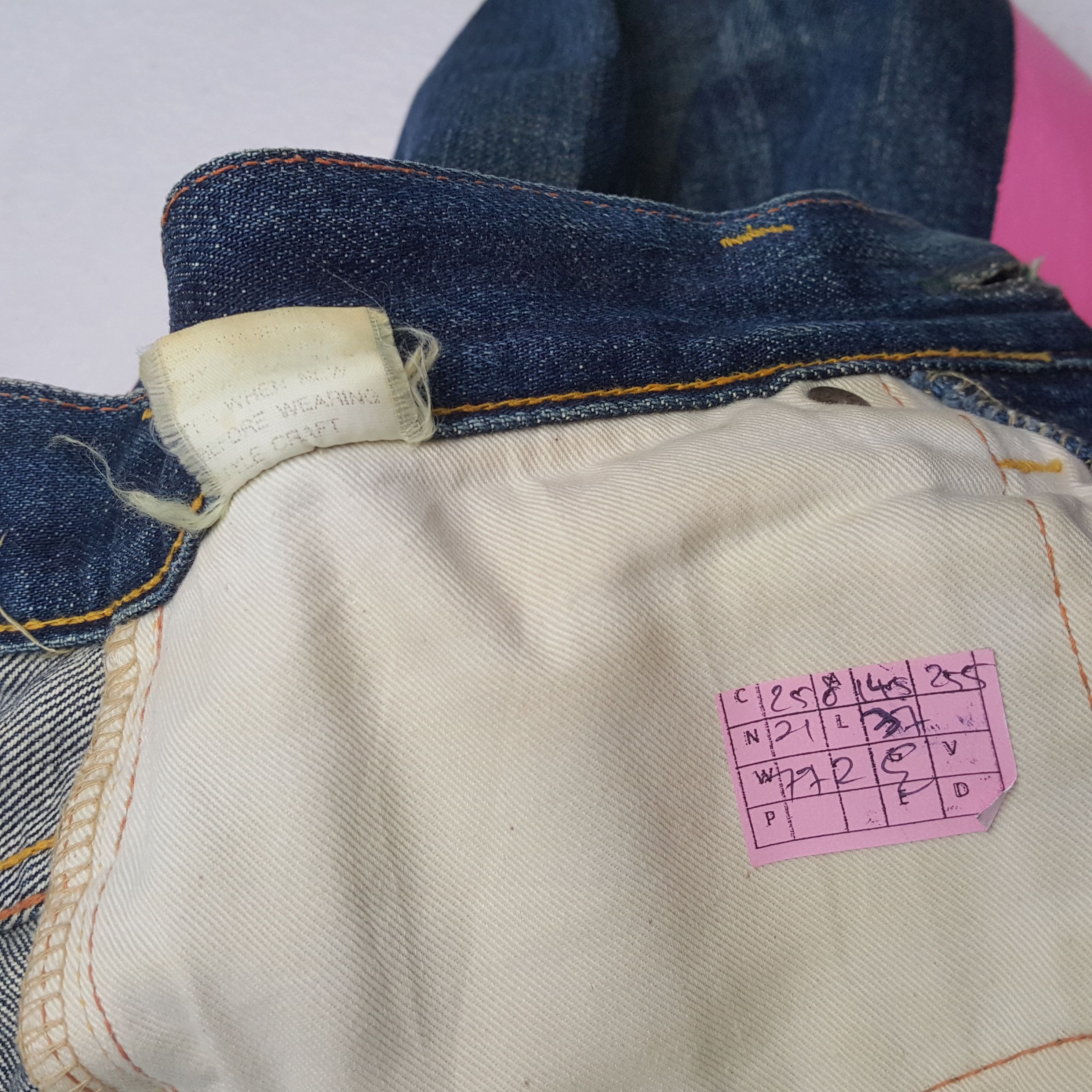 Evisu EVIS Japanese Brand Streetwear Custom Daicock Jeans Size US 29 - 14 Thumbnail