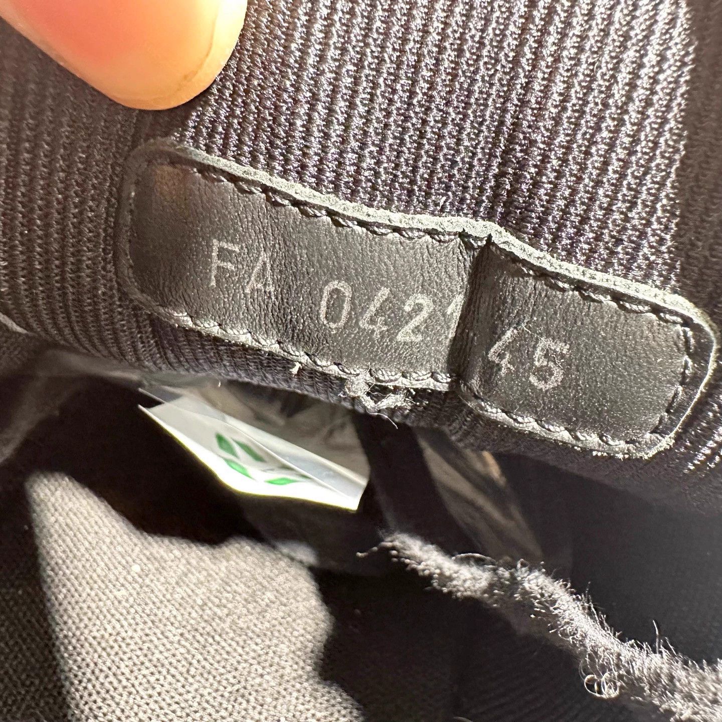 Dior Dior B27 Black Oblique Sneaker 45 Size US 12 / EU 45 - 6 Thumbnail