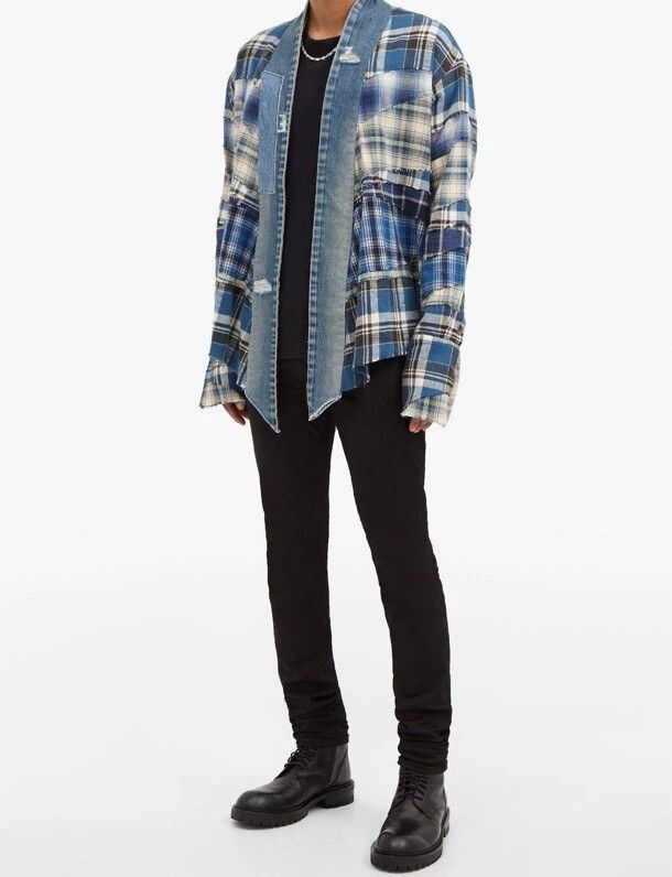 Greg Lauren greg lauren size 2 Splicing Taoist Robe 2506-Nextarrow Size US M / EU 48-50 / 2 - 7 Thumbnail