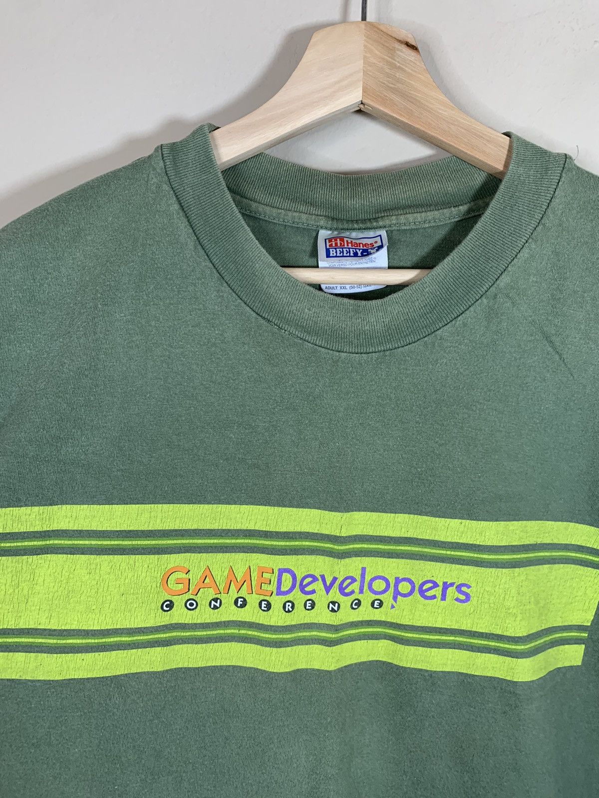 Vintage *RARE* Vintage 90s Game Developers Conference S3 Tech Shirt Size US XXL / EU 58 / 5 - 3 Thumbnail