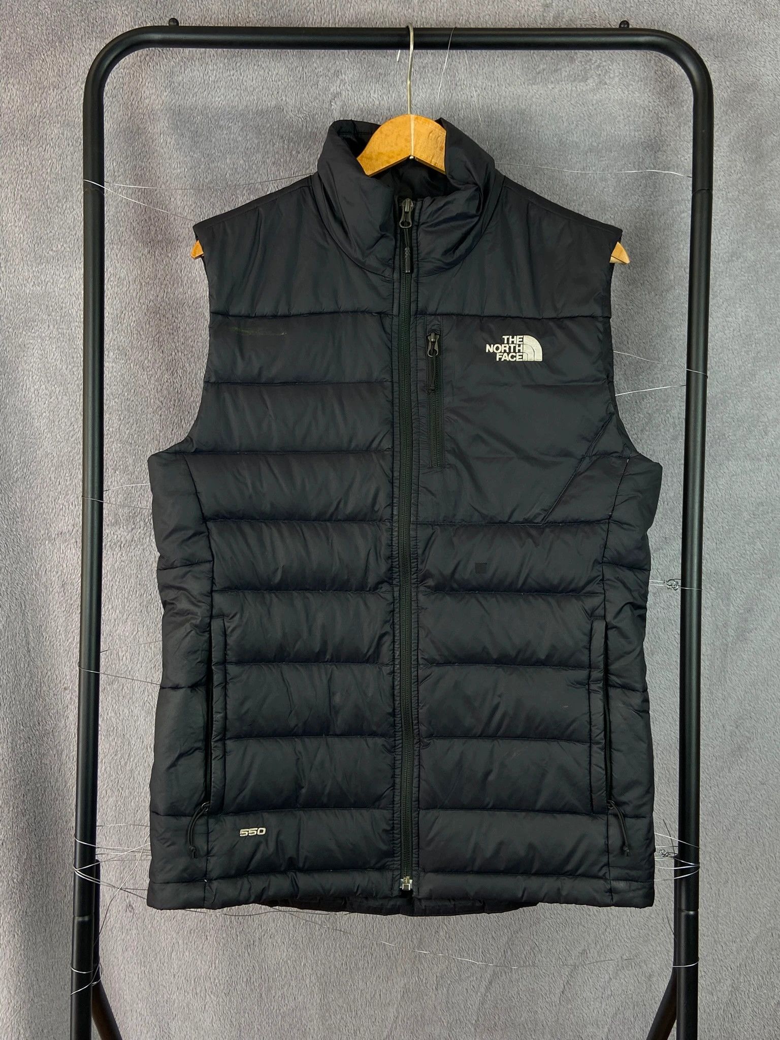 The North Face Vest The North Face 550 black mini logo vintage outdoor Size US S / EU 44-46 / 1 - 1 Thumbnail