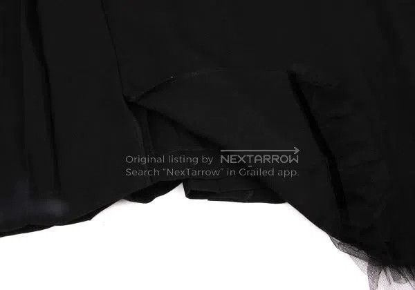 Comme des Garcons Comme des Garcons size M Black Retro Design Lace Skirt Size 22" - 8 Thumbnail