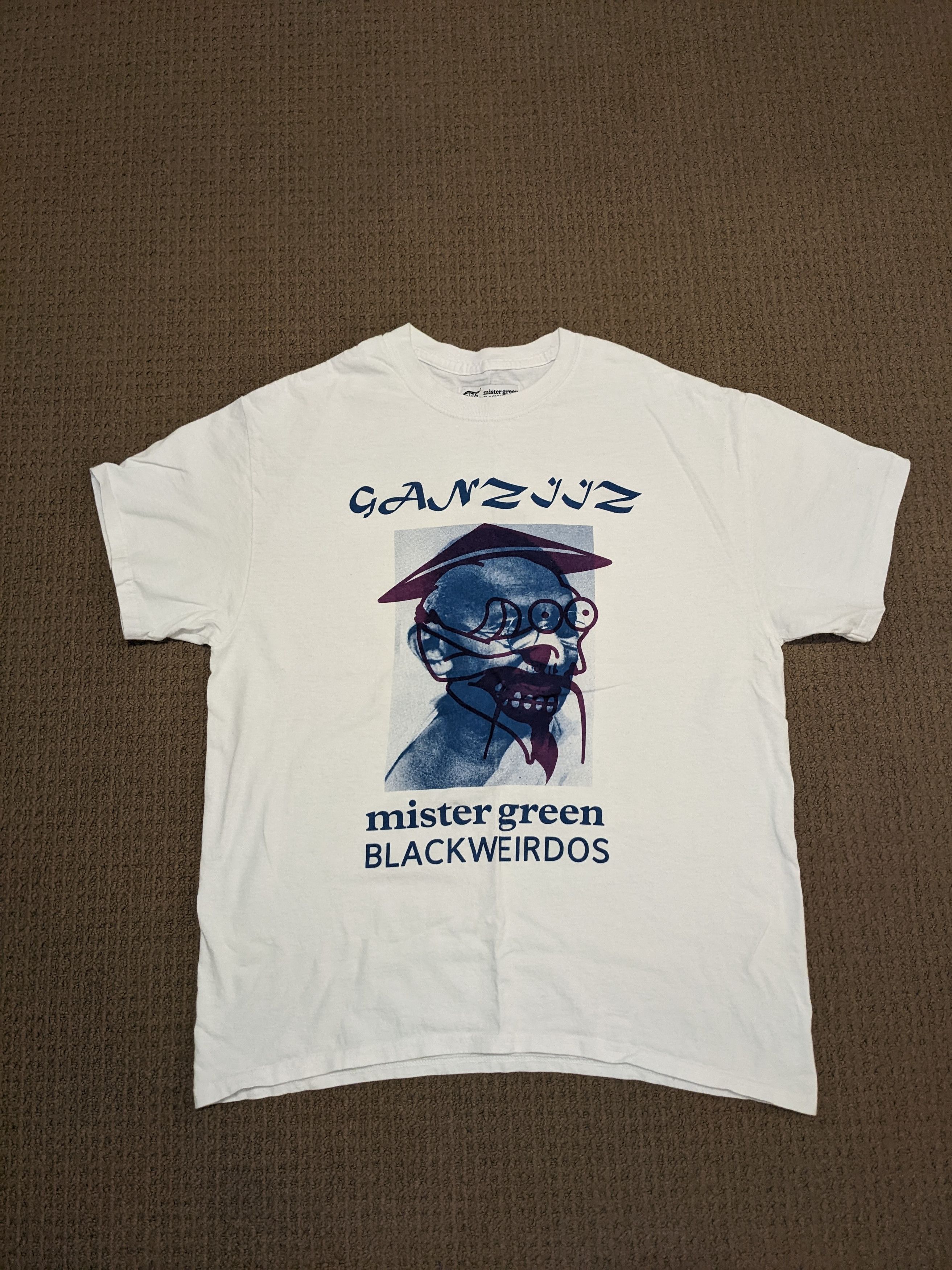 Mister Green Mister Green x Black Weirdos Ganziiz T-shirt Size US L / EU 52-54 / 3 - 1 Thumbnail