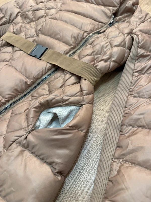 Pinko Pinko Down Puffer Coat Jacket with Belt size S/M beige Size M / US 6-8 / IT 42-44 - 5 Thumbnail