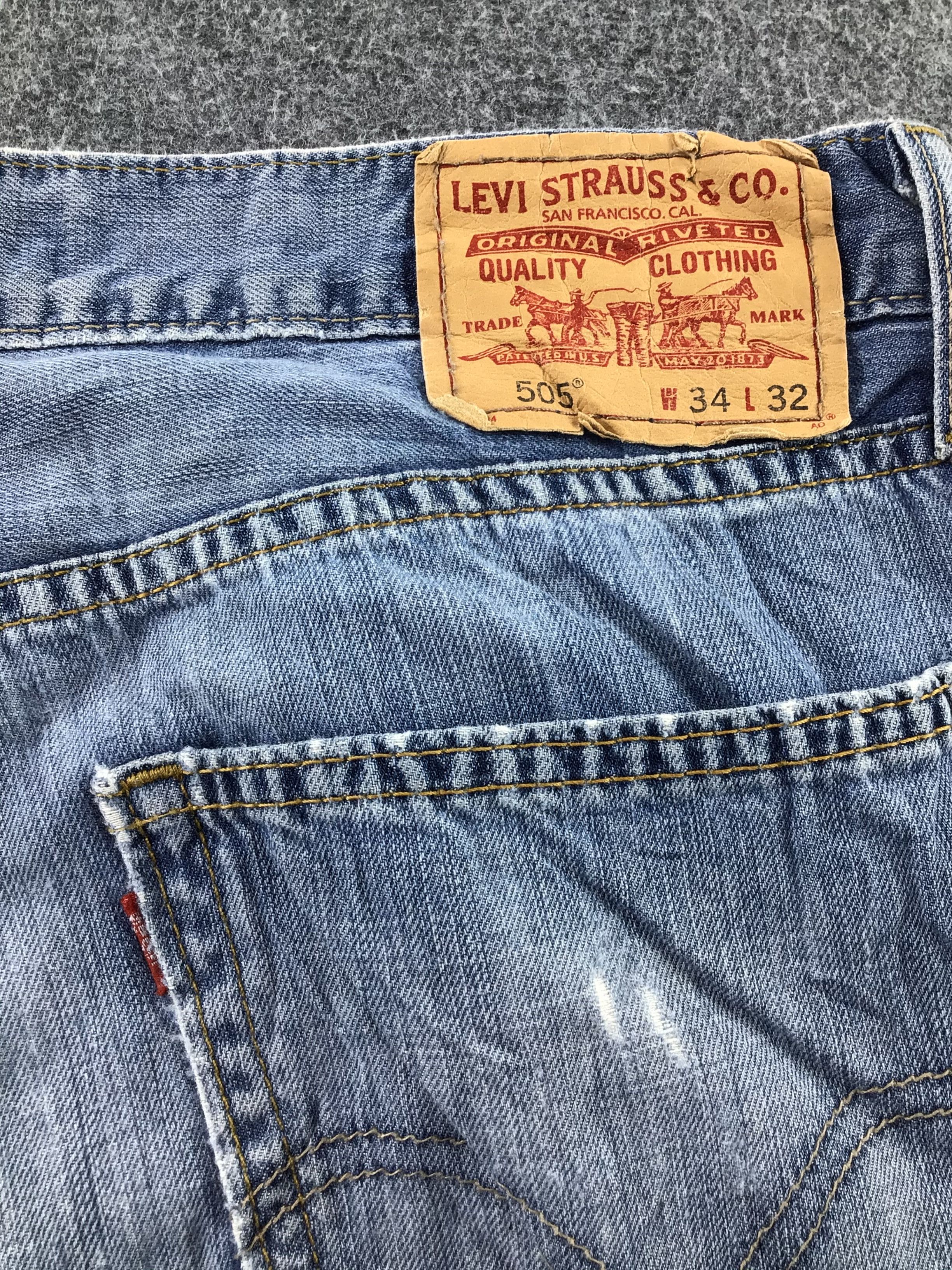 Levi's Vintage Levis 505 Jeans-J755 Size US 35 - 5 Thumbnail