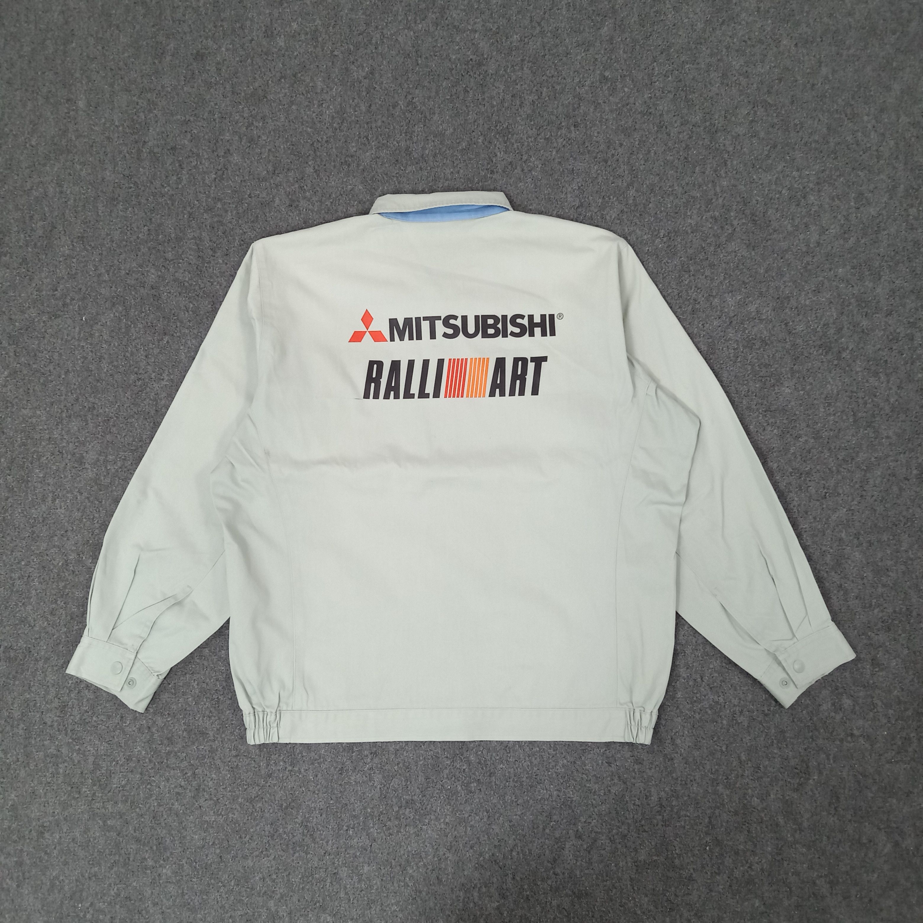 Japanese Brand × Vintage Mitsubishi Ralli Art Japanese Racing Custom Jacket Size US XL / EU 56 / 4 - 1 Thumbnail