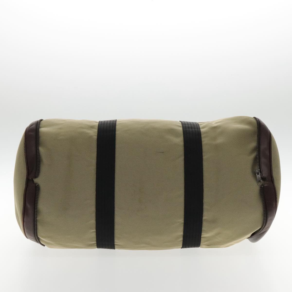 Salvatore Ferragamo Salvatore Ferragamo Boston Bag Canvas Beige Silver Size ONE SIZE - 5 Thumbnail