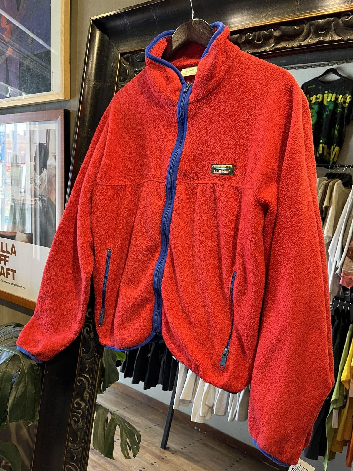 L.L. Bean Vintage L.L. Bean Fleece jacket 90 s Grailed