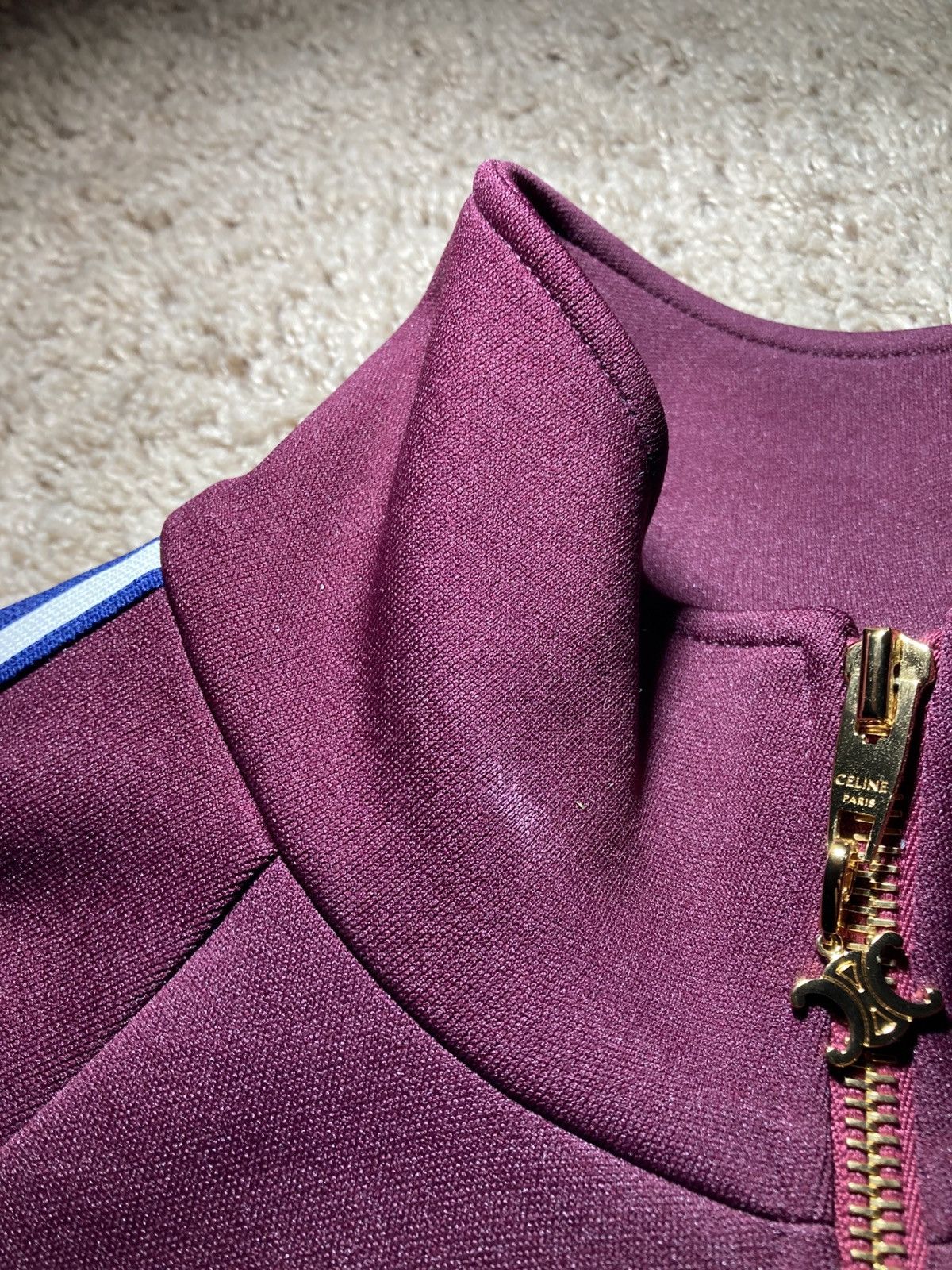 Celine SS25 Celine Side Stripe Track Jacket Logo Raglan Hedi 2025 Size US S / EU 44-46 / 1 - 5 Thumbnail