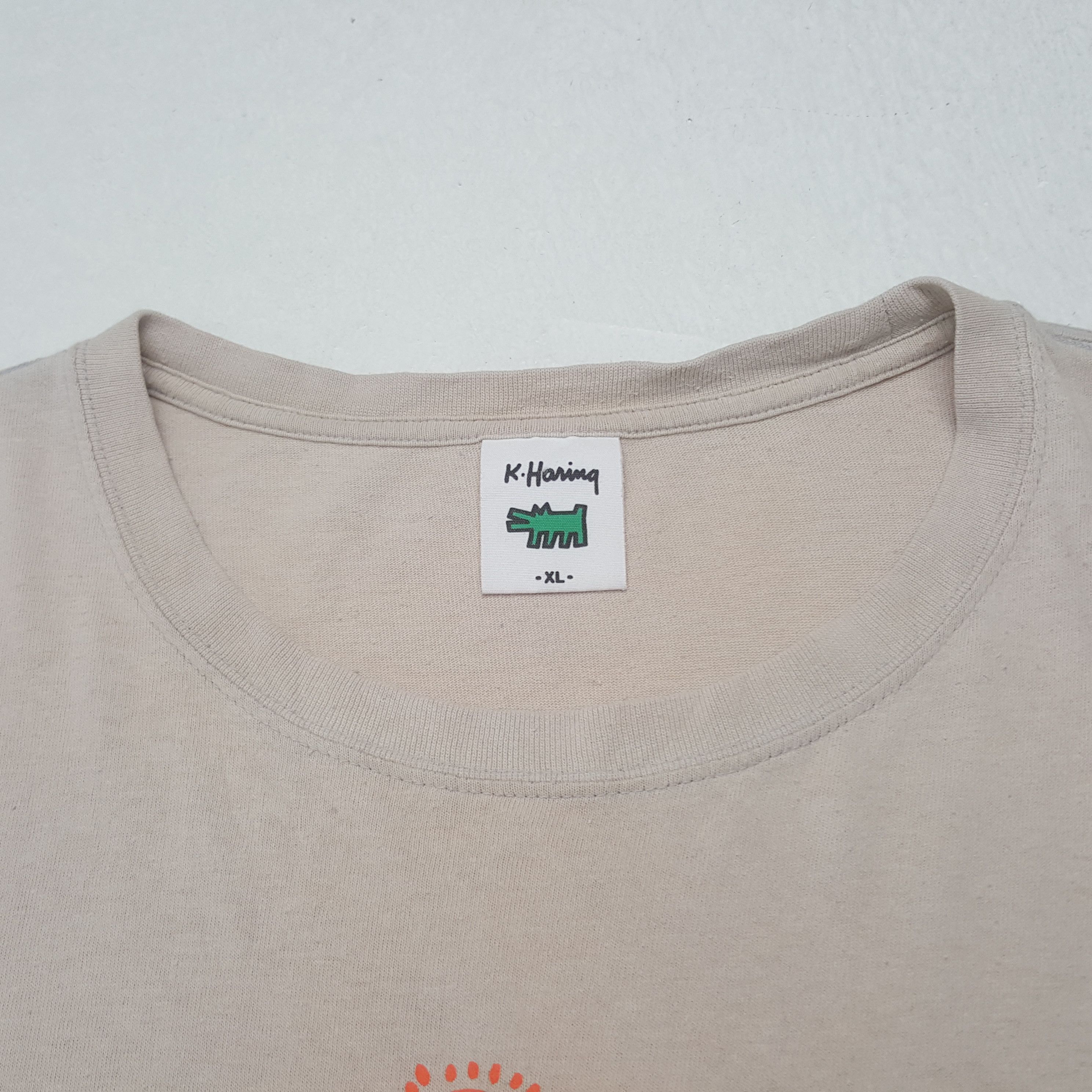 Keith Haring Vintage K. Haring American Art Tshirt RR30 Size US XL / EU 56 / 4 - 5 Thumbnail