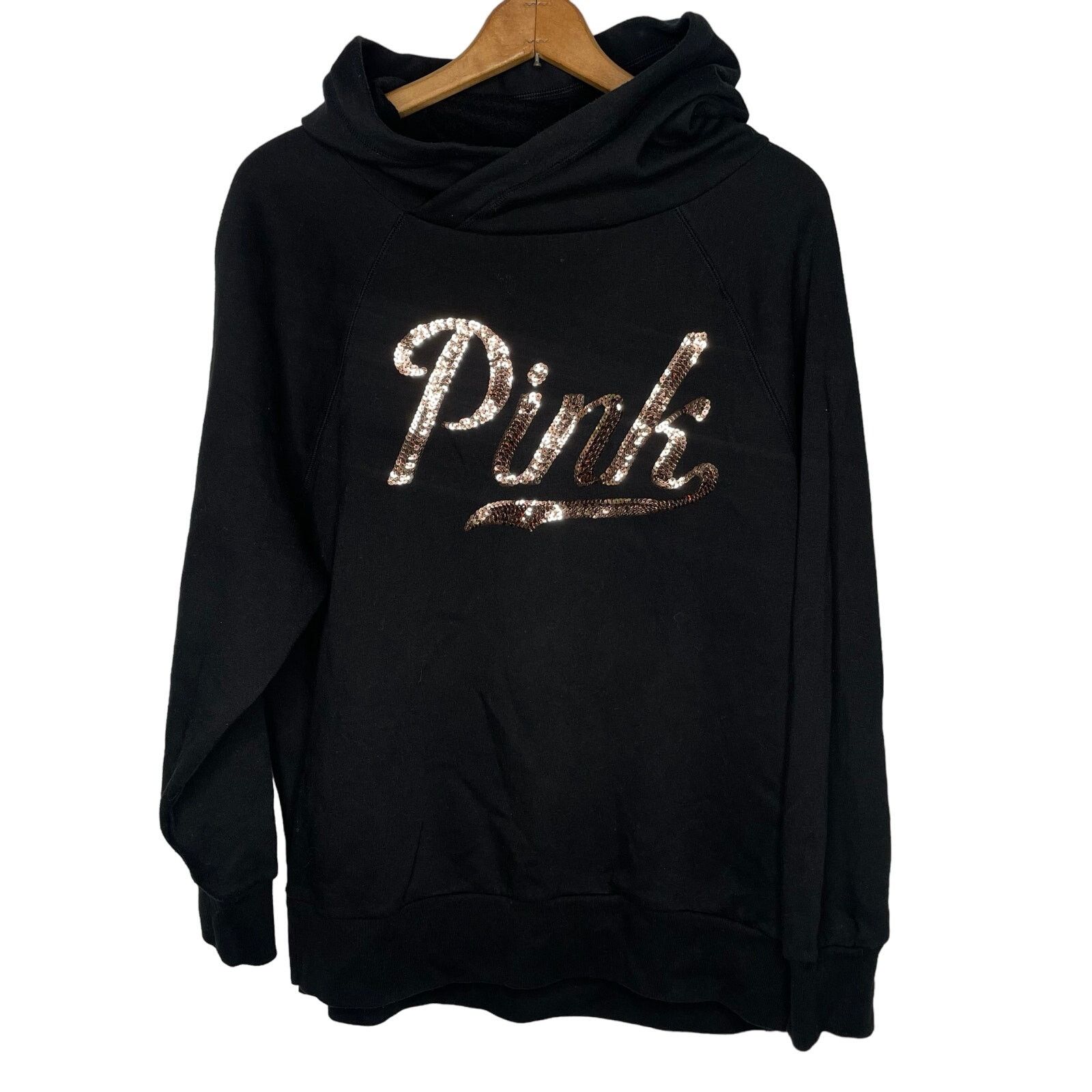 Victoria's Secret VS PINK Sequin Hoodie Size S / US 4 / IT 40 - 1 Thumbnail