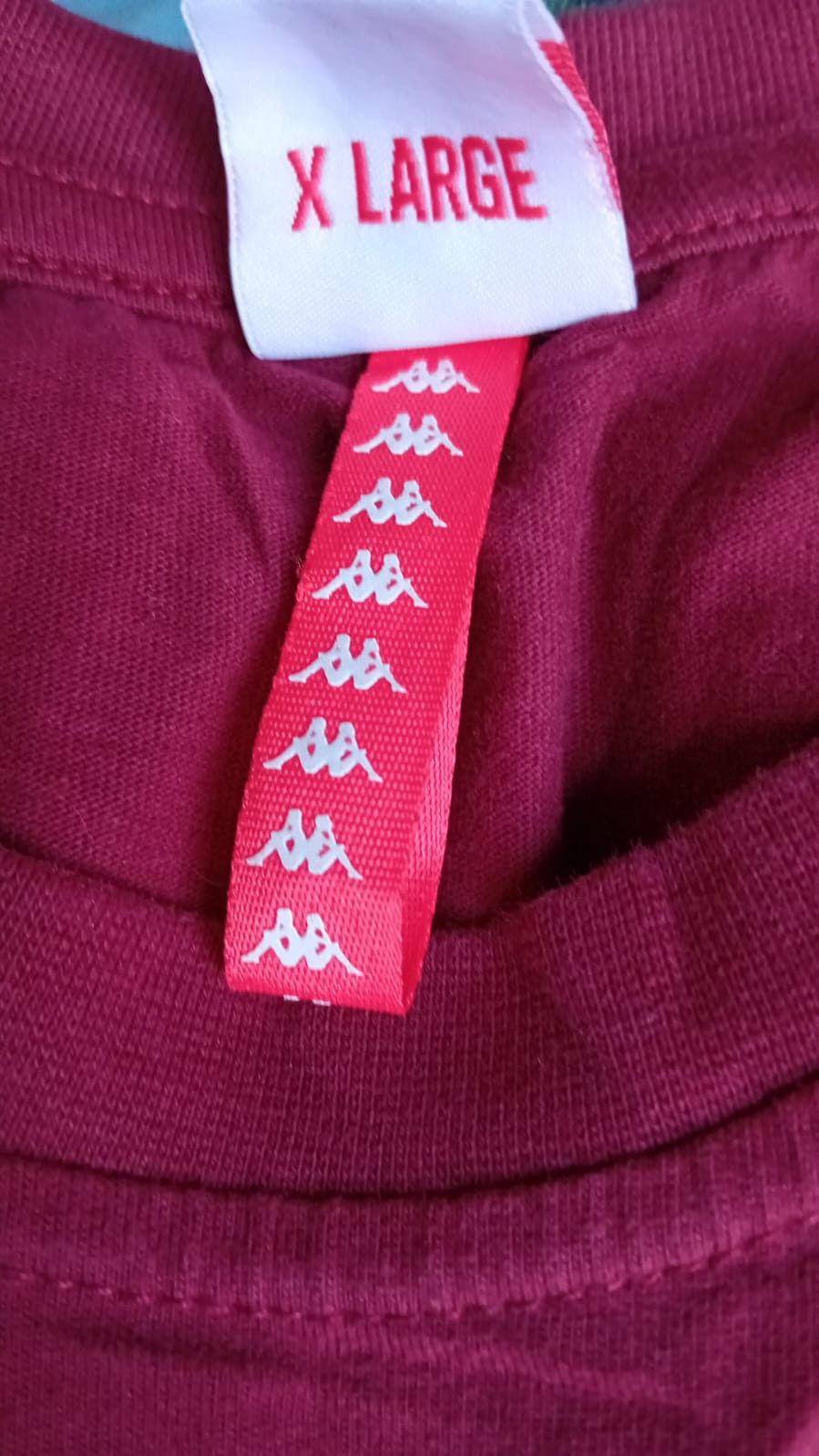 Kappa Kappa Shoulder Tape Logo T-shirt sz XL/L? Size US XL / EU 56 / 4 - 4 Thumbnail