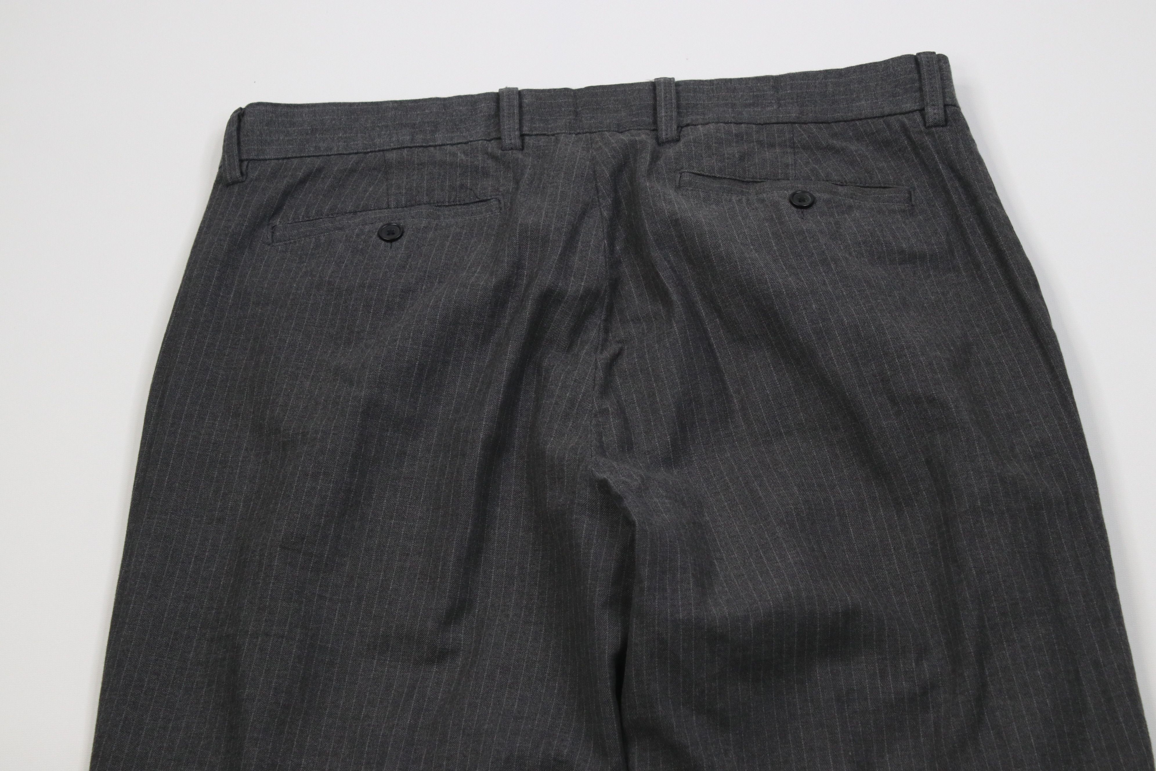 Gap Vintage Y2K Gap Relaxed Fit Striped Wide Leg Chino Pants Size US 36 / EU 52 - 11 Thumbnail