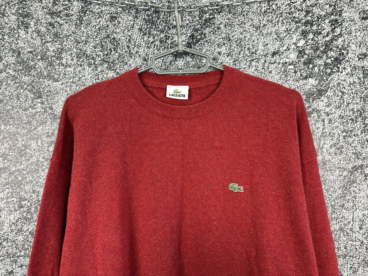 Lacoste Men’s Lacoste Wool Sweater Pullover Vintage Size 7 (XXL) Size US XXL / EU 58 / 5 - 2 Thumbnail