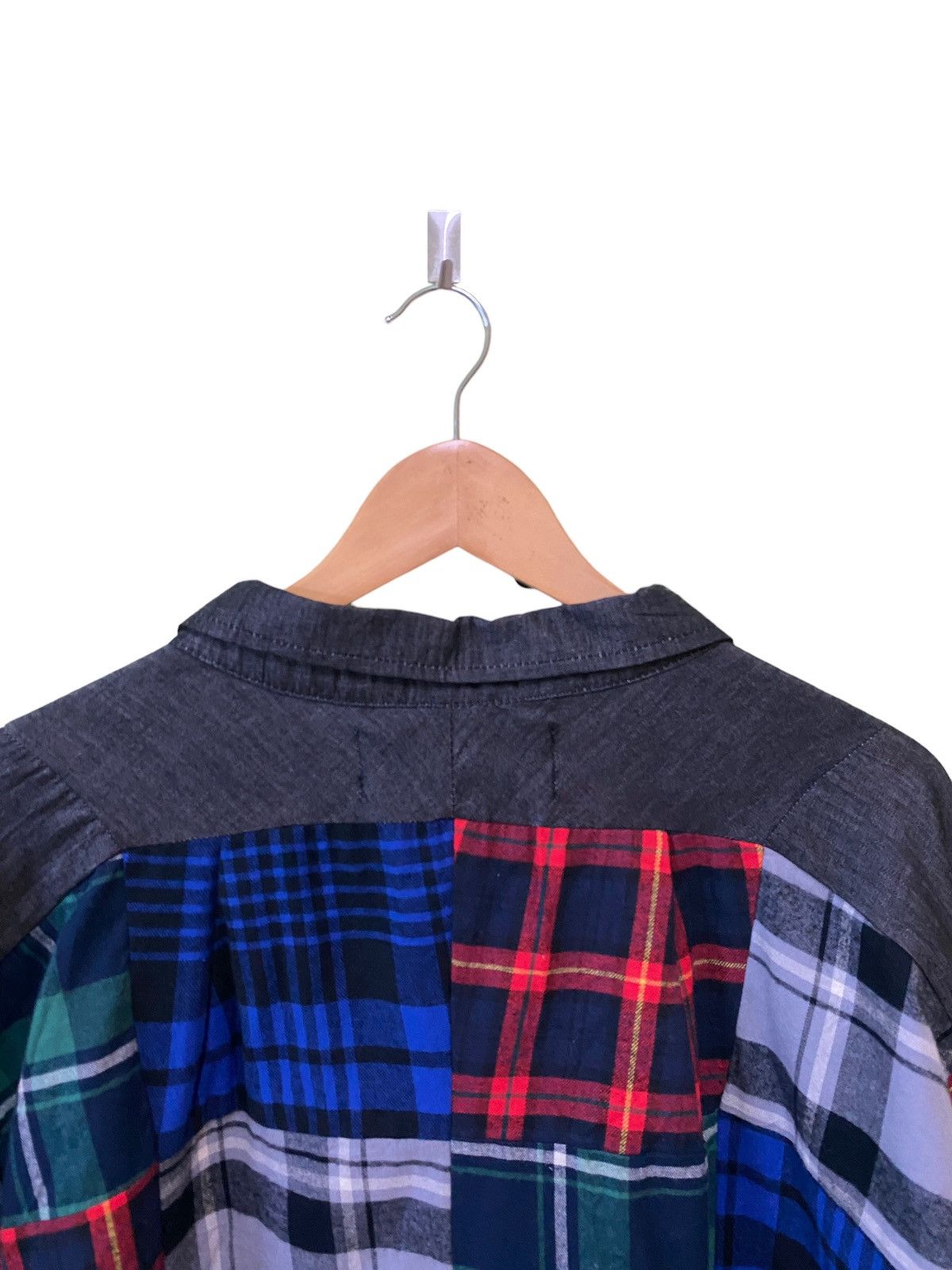 Designer Vintage Japan KOHAKU Patchworks Rebuild SHIRT Size US XL / EU 56 / 4 - 10 Thumbnail
