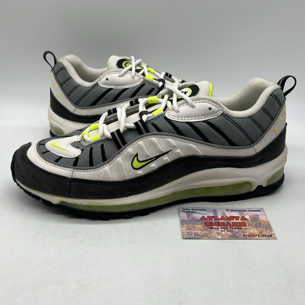 Air max 98 cool grey volt