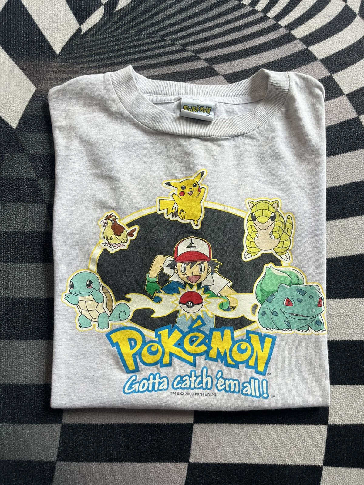 Pokemon Vintage Pokemon Nintendo 2000’s ( kid size ) Tshirt Size US S / EU 44-46 / 1 - 1 Thumbnail