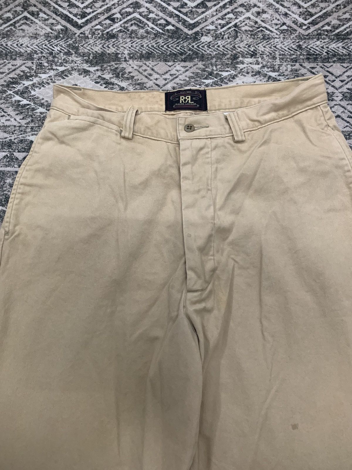 RRL Ralph Lauren × Vintage 90s RRL BY POLO RALPH LAUREN CHINO BAGGY PANT Size US 30 / EU 46 - 4 Thumbnail