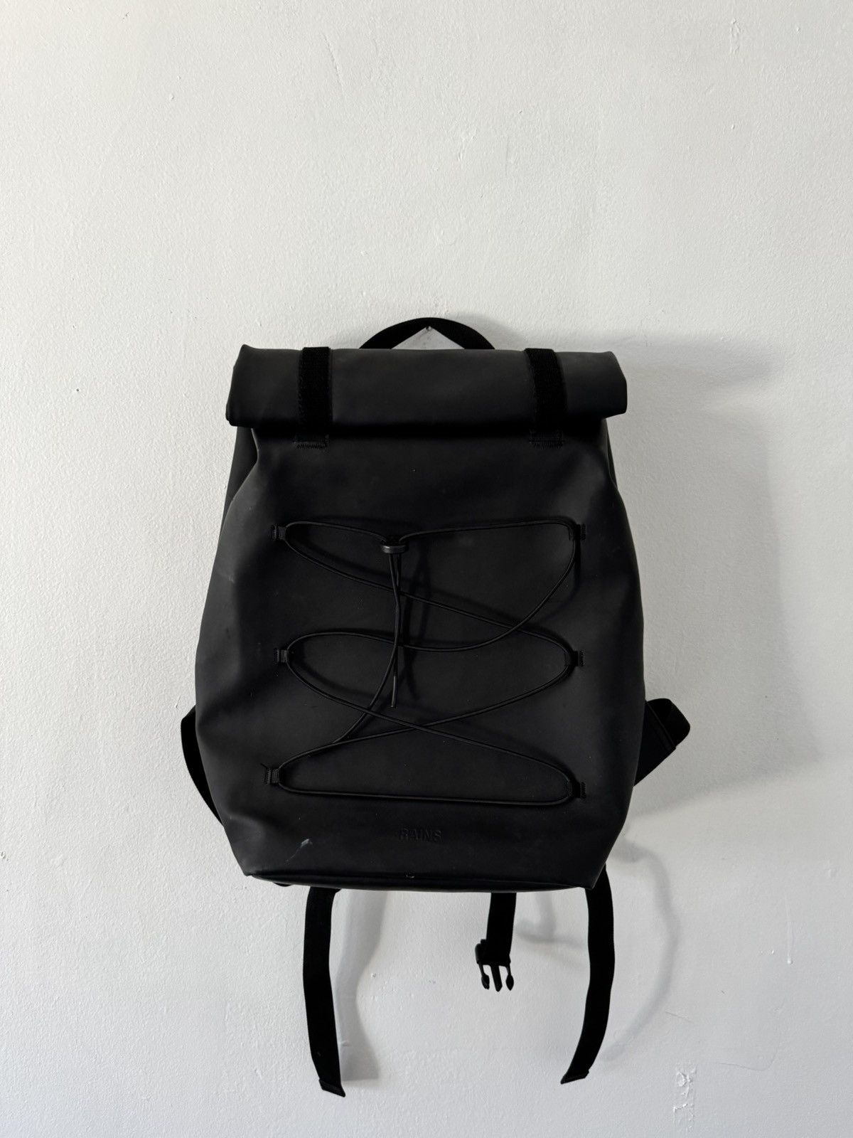 Rains RAINS black backpack Size ONE SIZE - 1 Thumbnail