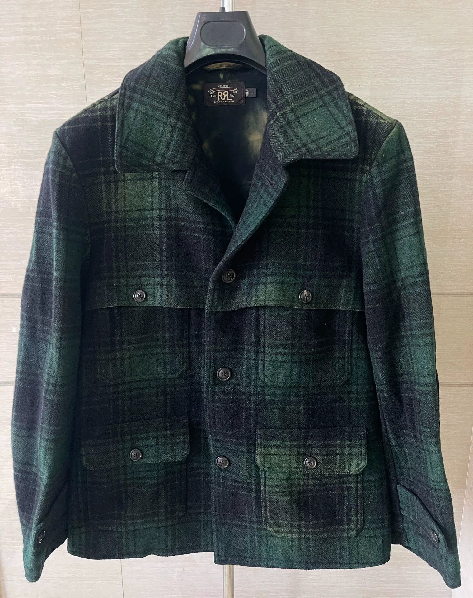 RRL Ralph Lauren RRL Wool Hunting Jacket Coat Size US M / EU 48-50 / 2 - 1 Thumbnail
