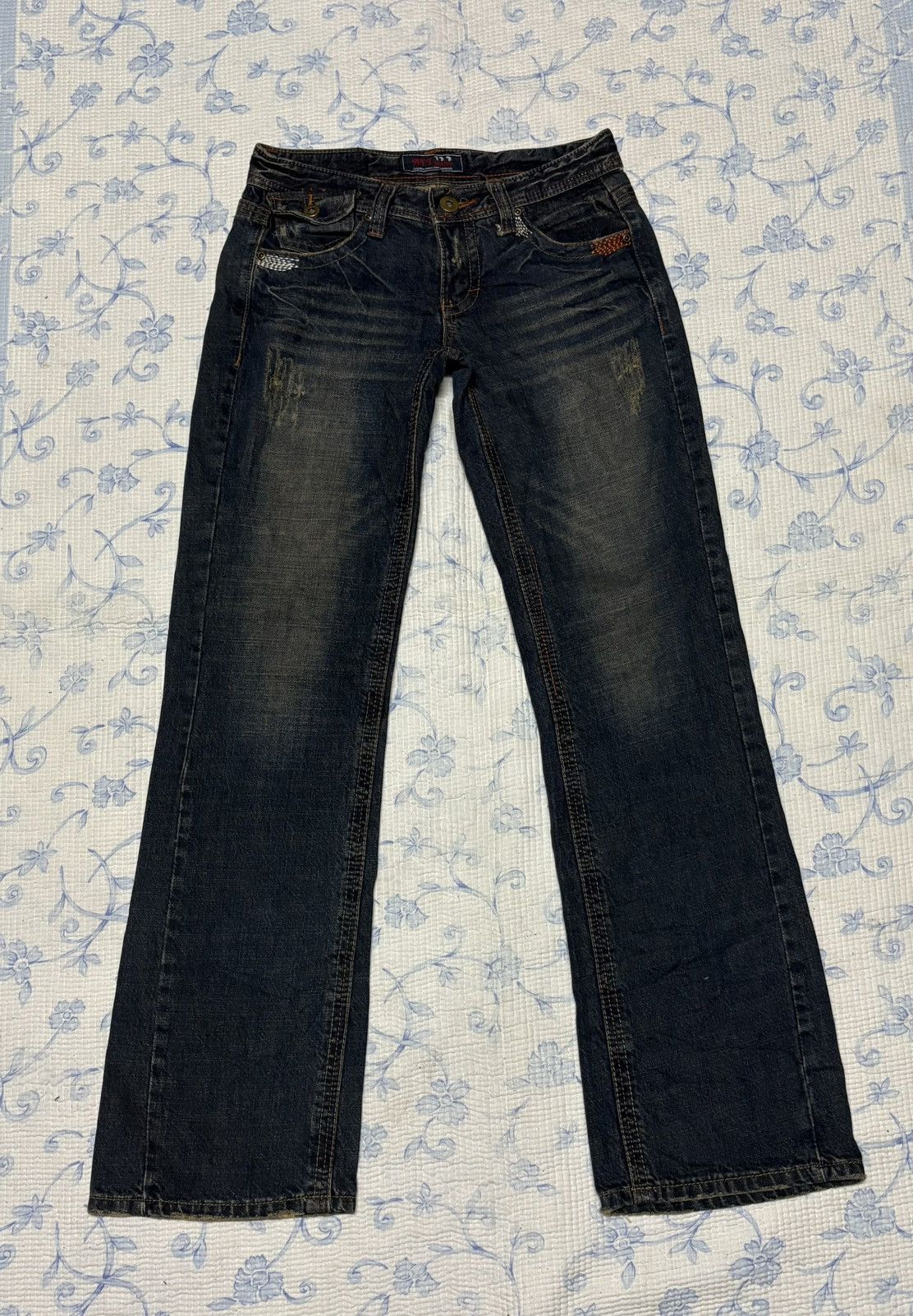 Other Africa Taro Streetwear Distressed Flared Denim Size US 30 / EU 46 - 1 Thumbnail
