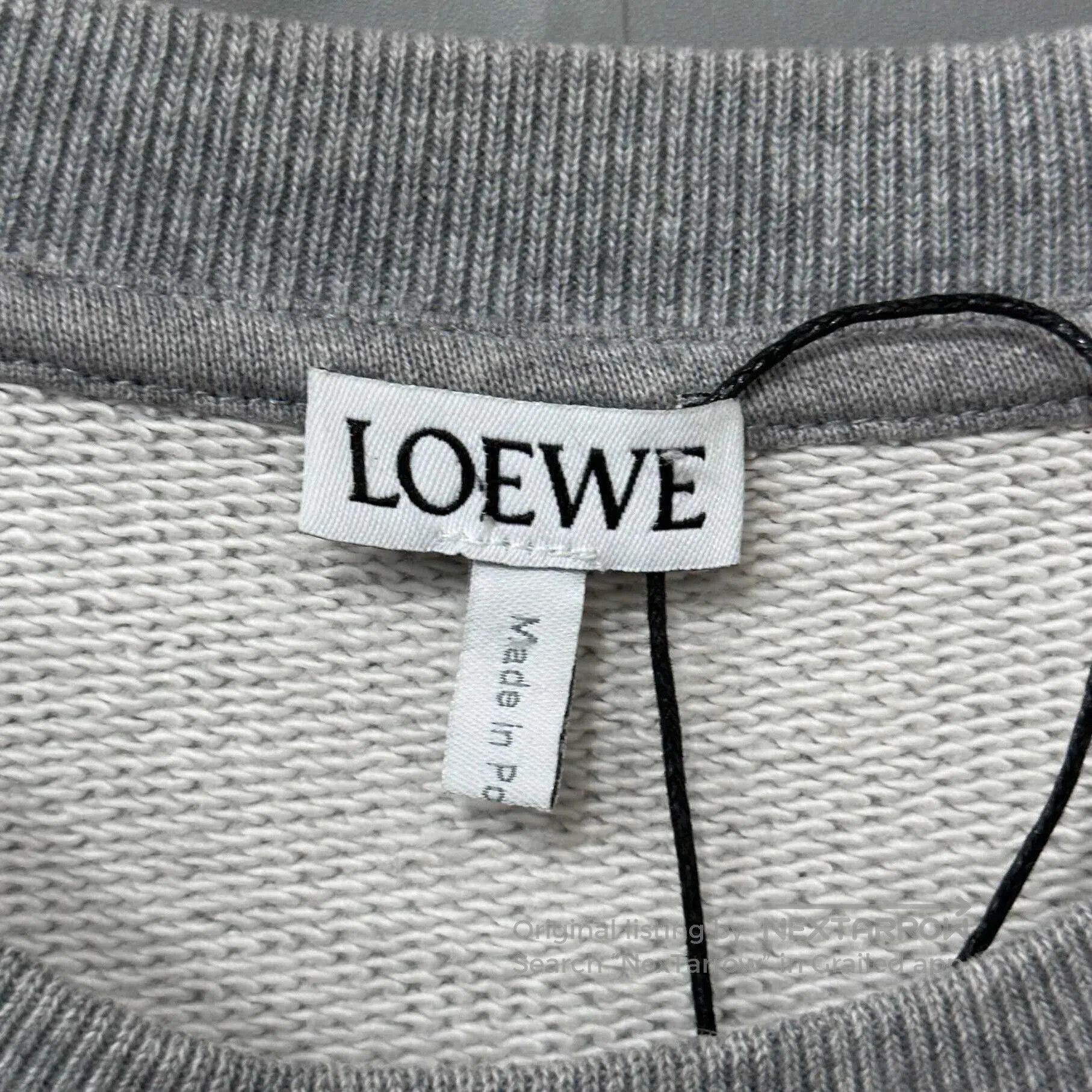 Loewe color block embroidered logo sweatshirt. Size US M / EU 48-50 / 2 - 5 Thumbnail