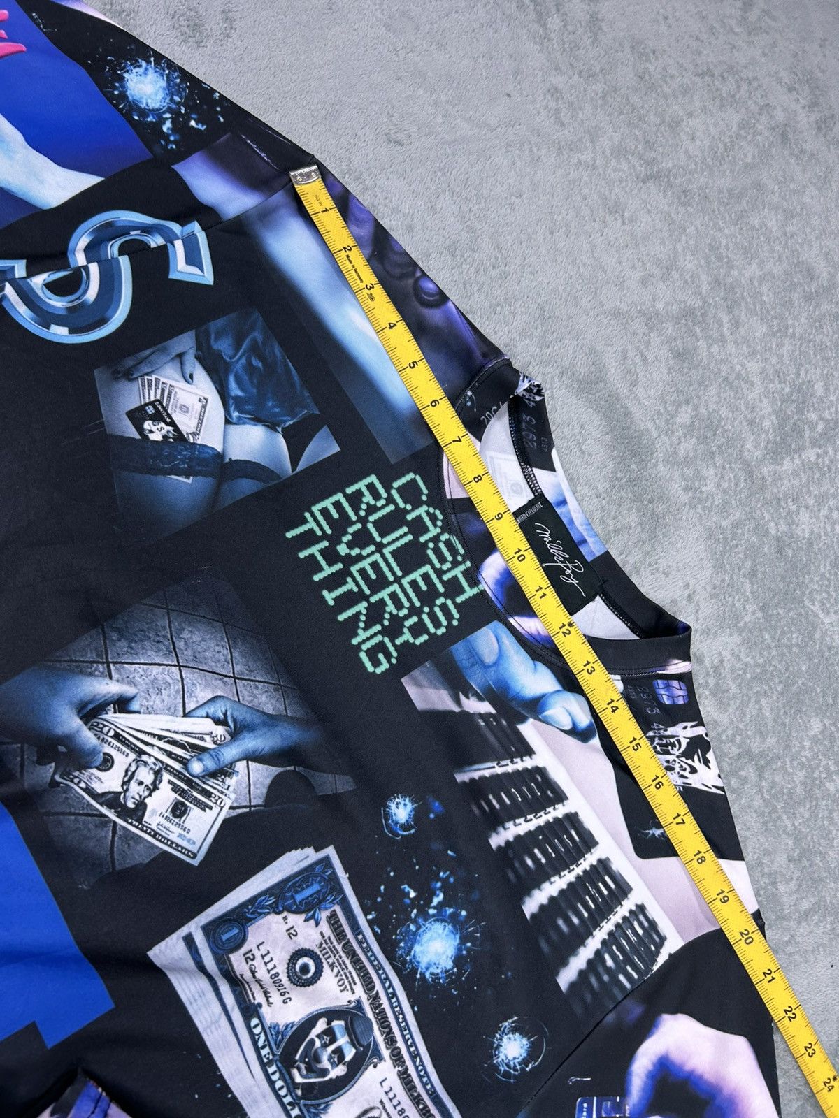 Japanese Brand Milk Boy Cash Rules Everything Jersey Shirt Size US L / EU 52-54 / 3 - 7 Thumbnail