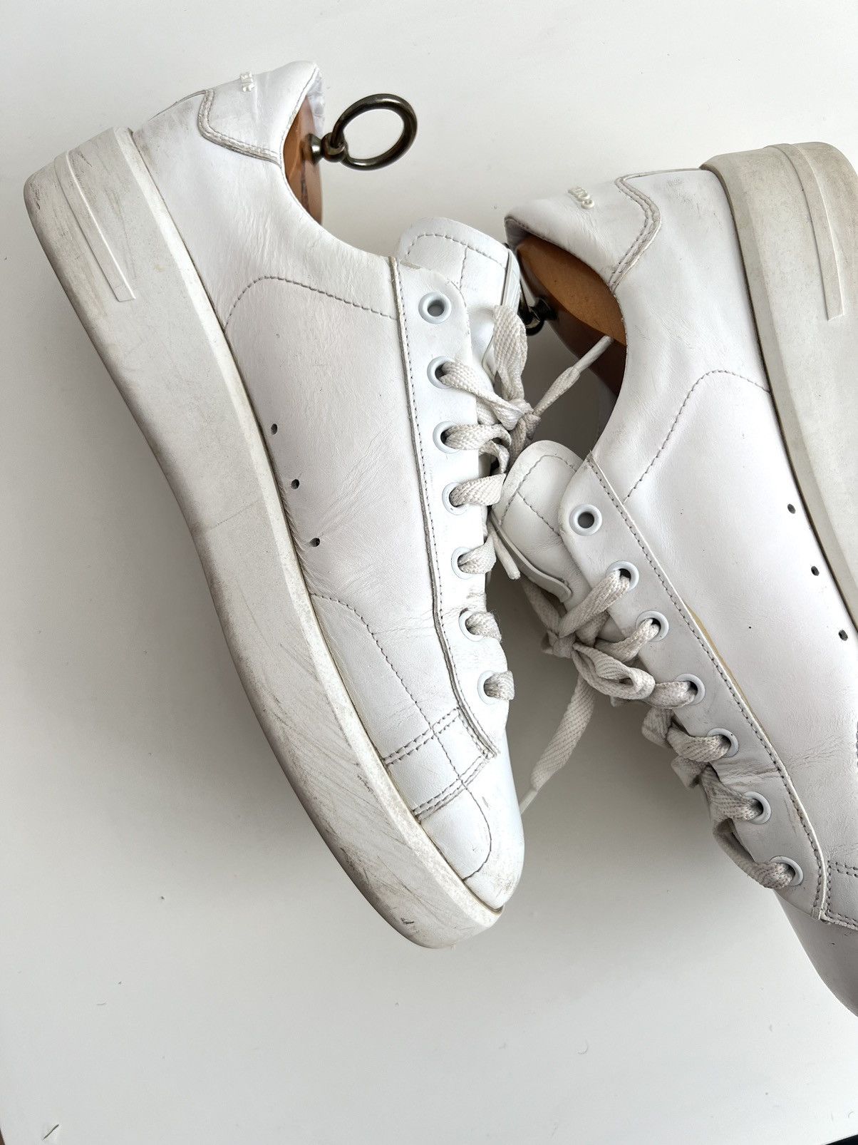 Golden Goose Golden Goose Pure Star Distressed Sneakers White Size US 9 / EU 42 - 16 Thumbnail