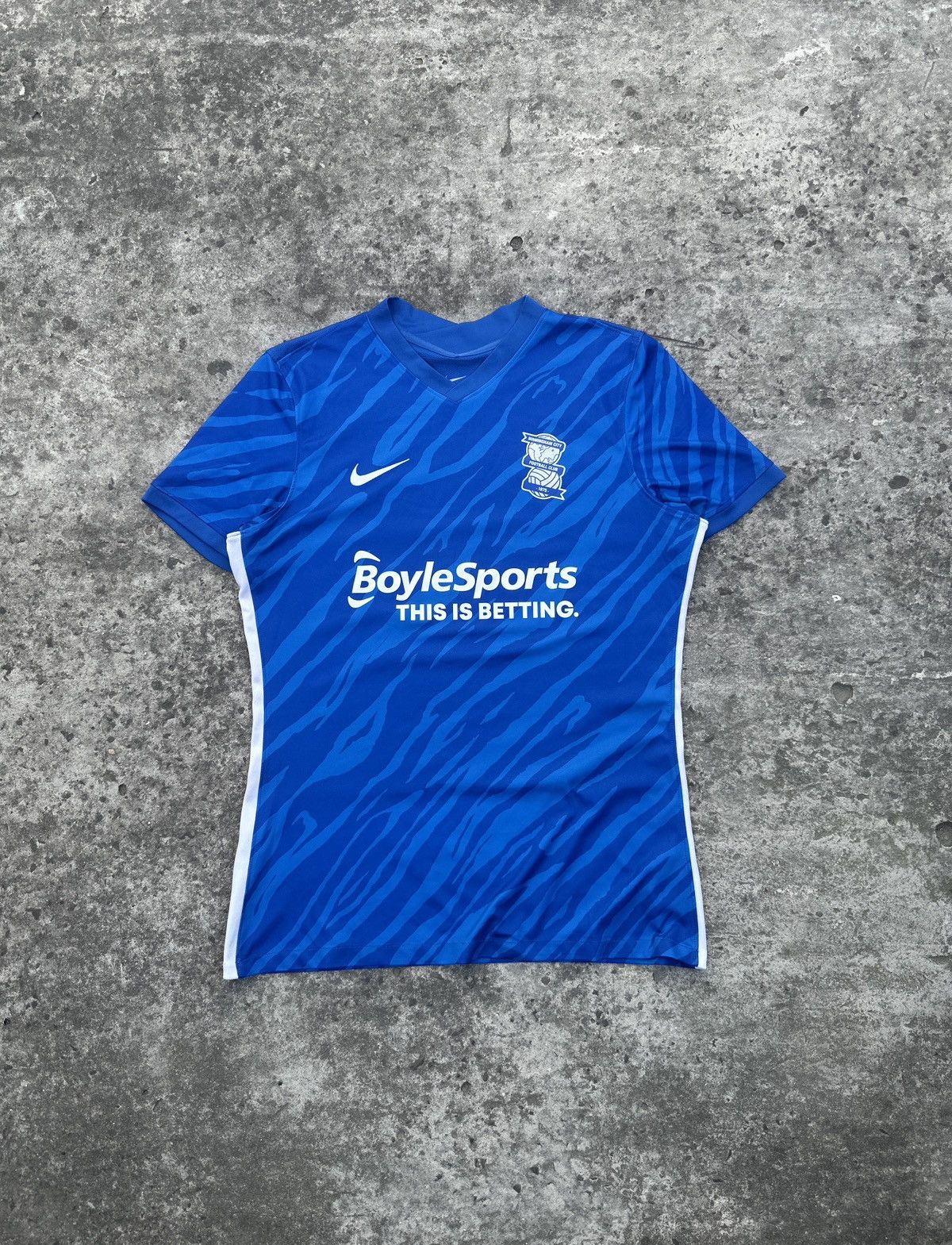 Nike Nike Soccer Jersey Birminngham City Blokecore style rare S Size US XL / EU 56 / 4 - 1 Thumbnail