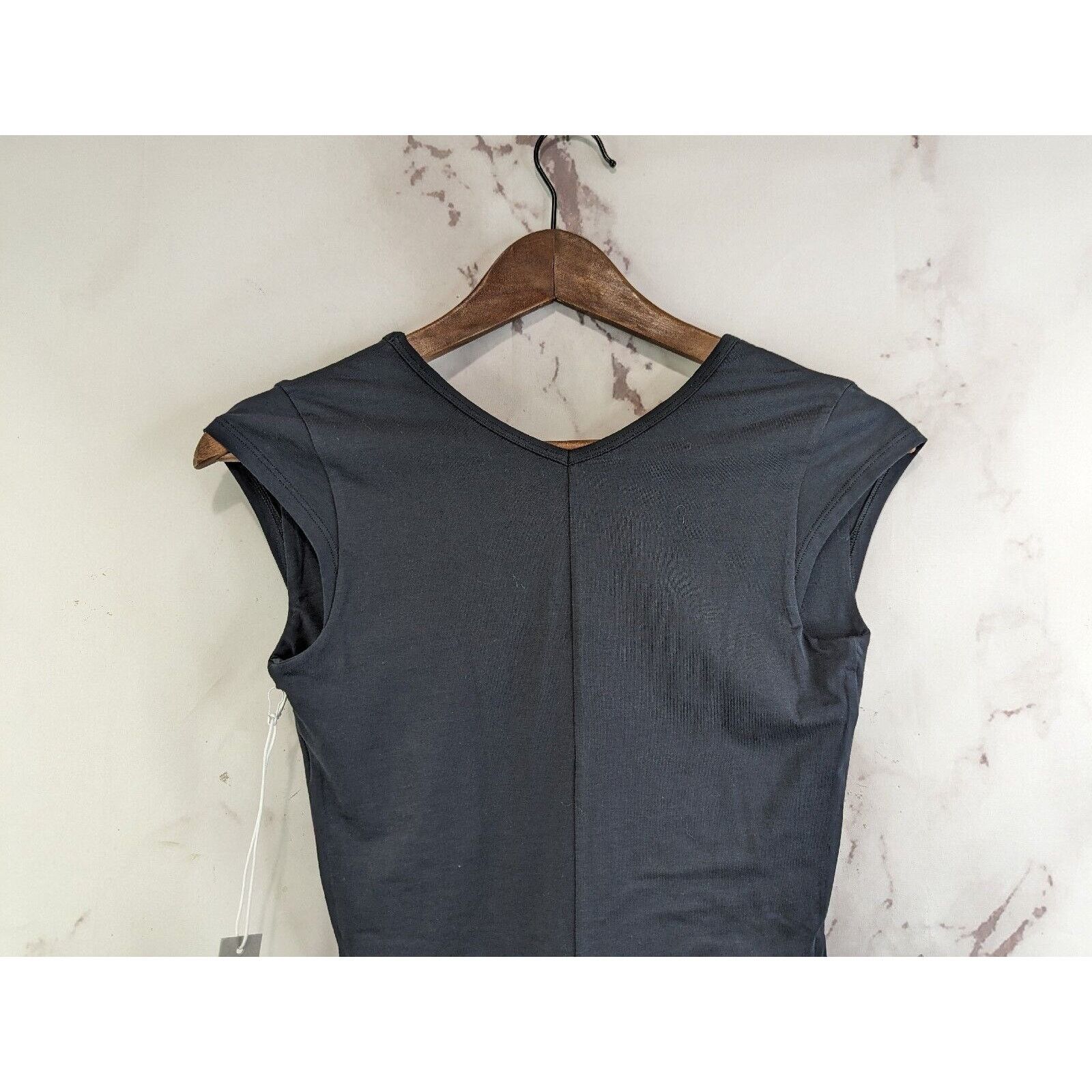 Everlane Everlane Bodysuit Women XS Black Thong Short Ballet Supima Size XS / US 0-2 / IT 36-38 - 6 Thumbnail
