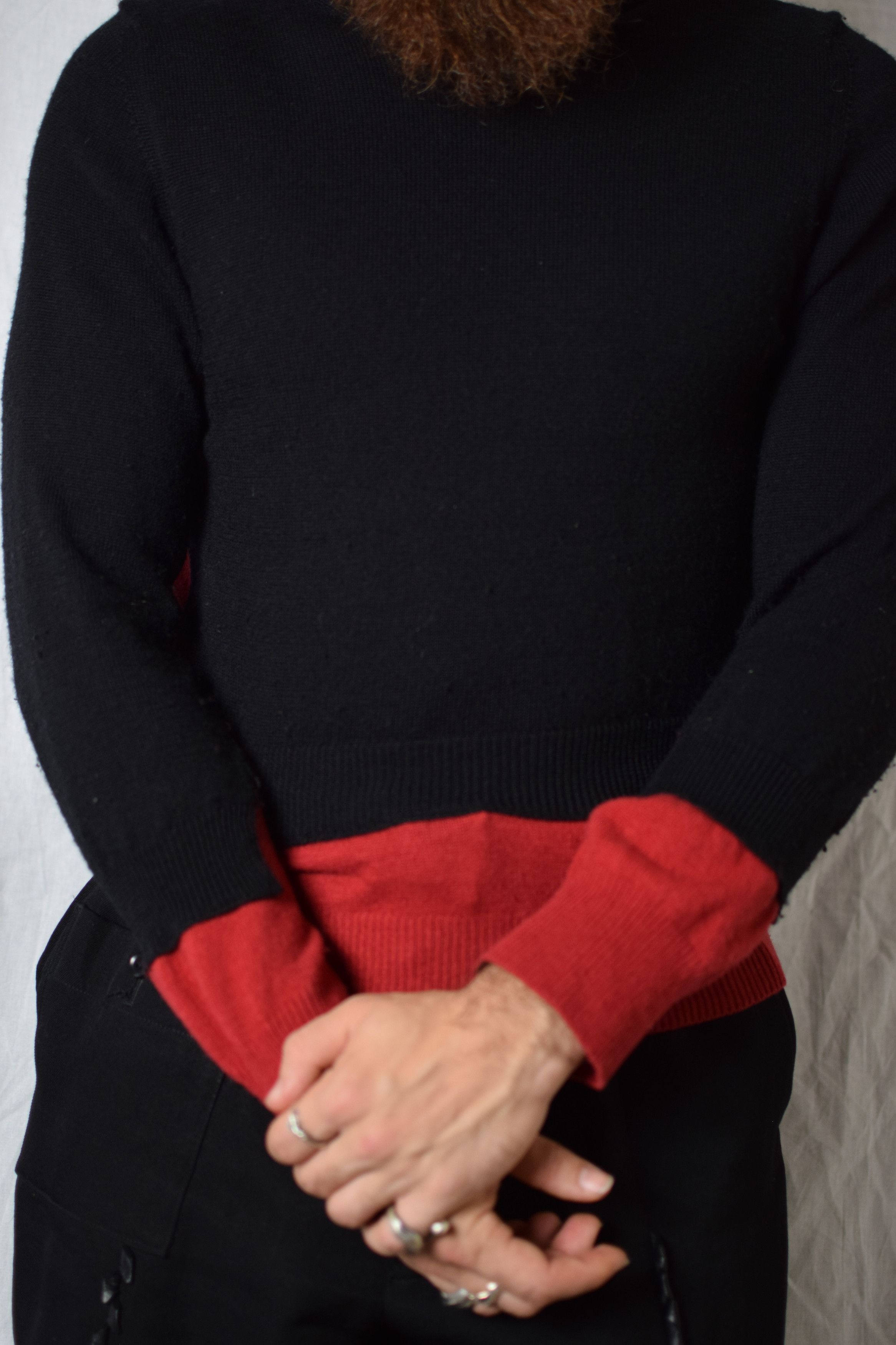 Comme des Garcons CDGH+ AD2000 Turtleneck - XN-01042M Size US M / EU 48-50 / 2 - 8 Thumbnail