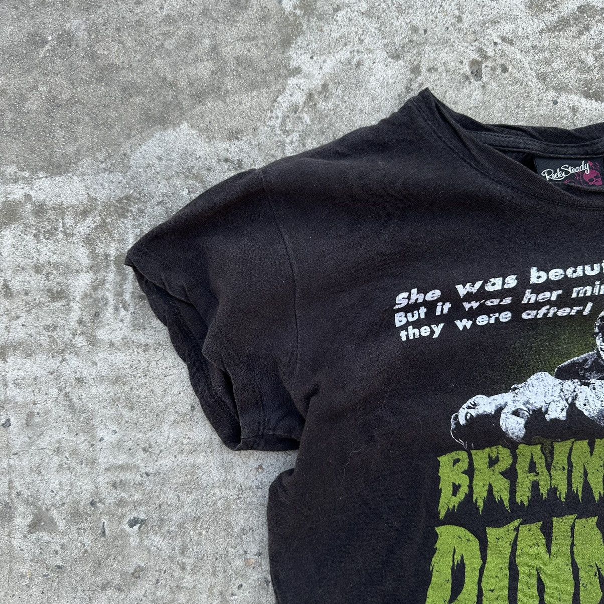 Band Tees × Vintage Vintage T-shirts Brains For Diner Big Logo Distressed Y2K Size L / US 10 / IT 46 - 4 Thumbnail