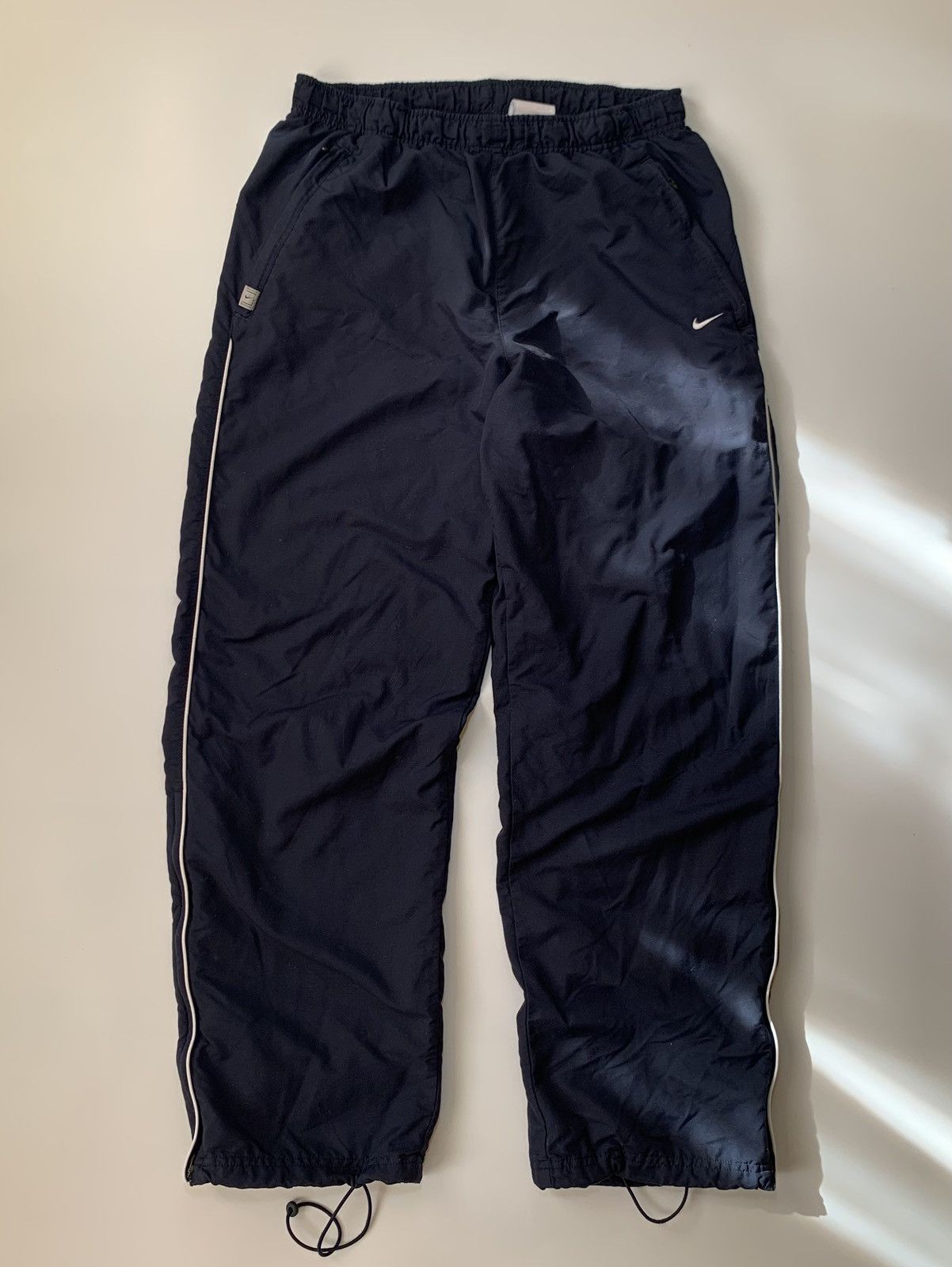 Other Rare Vintage Nylon Pants Nike Small Swoosh Drill Y2K Size US 34 / EU 50 - 1 Thumbnail