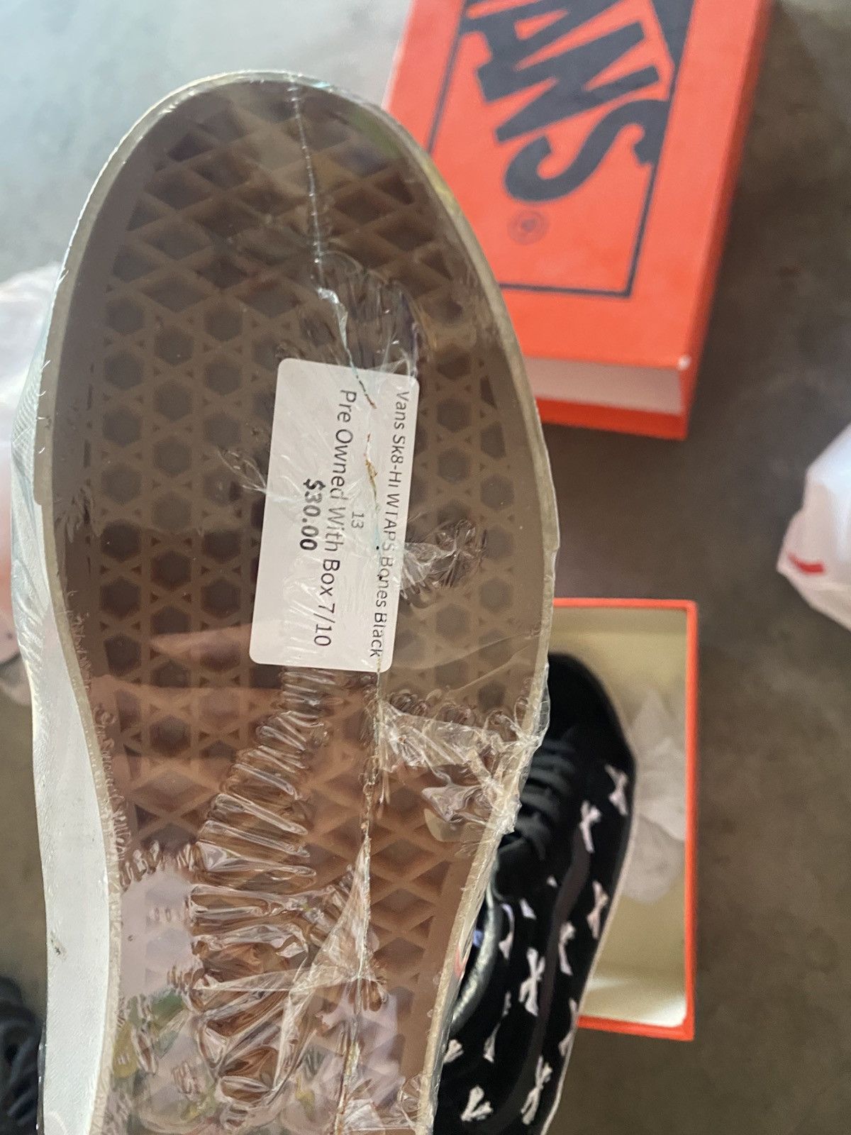 Vans × Wtaps Vans WTAPS Sk8 Hi Size US 13 / EU 46 - 5 Thumbnail