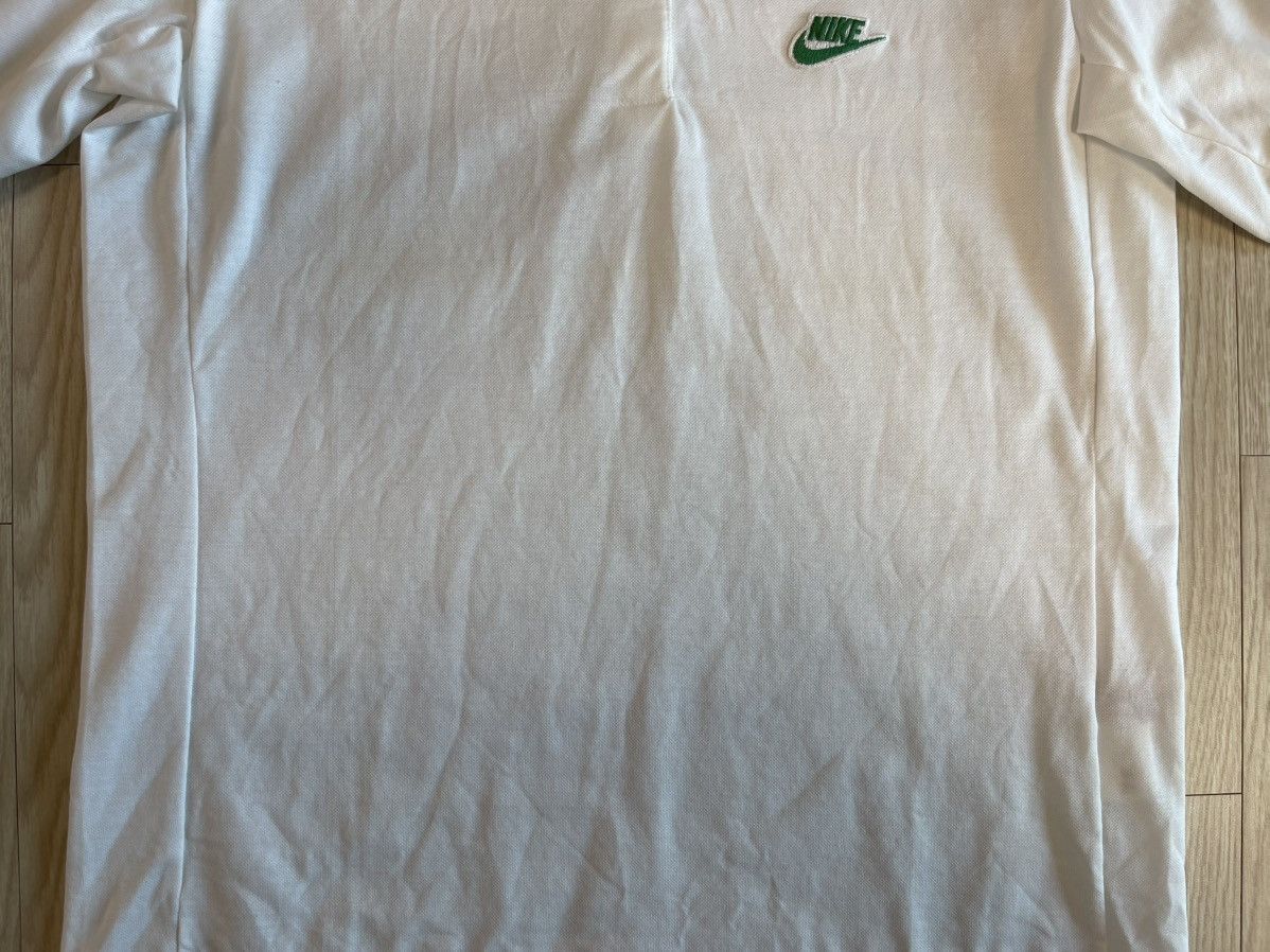Nike Nike Blue Tag Japan Edition 80’s Vintage Polo Pique T-shirt Size S / US 4 / IT 40 - 3 Thumbnail