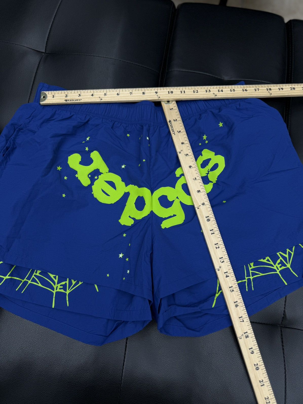 Sp5der Sp5der Double Layer WEB Shorts Size XXL (NEW) Blue Size US 38 / EU 54 - 5 Thumbnail