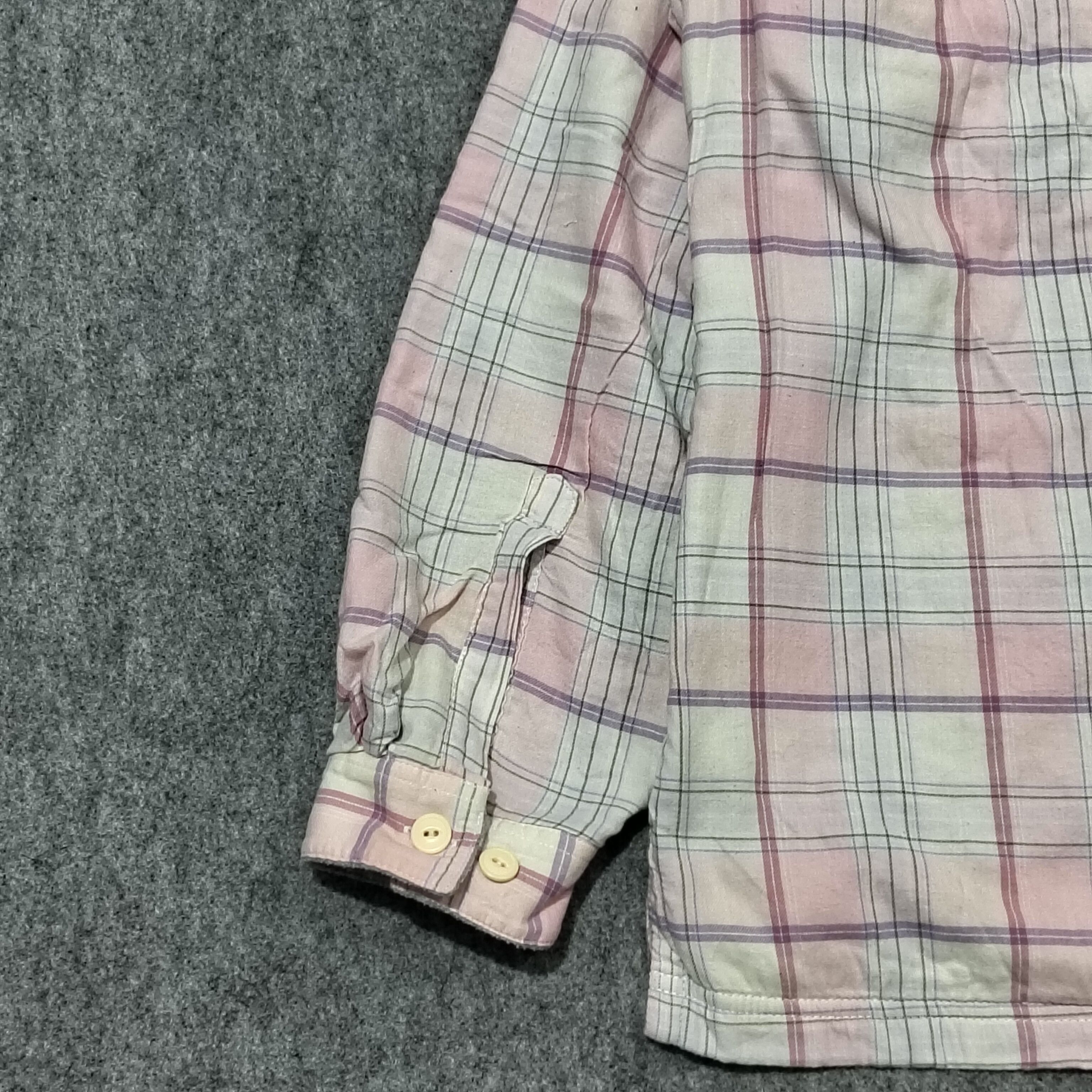 Flannel × L.L. Bean × Vintage 🔥 Vtg Y2K L.L. Bean Tartan checkered Flannel Sherpa Shirt Size US XL / EU 56 / 4 - 10 Thumbnail