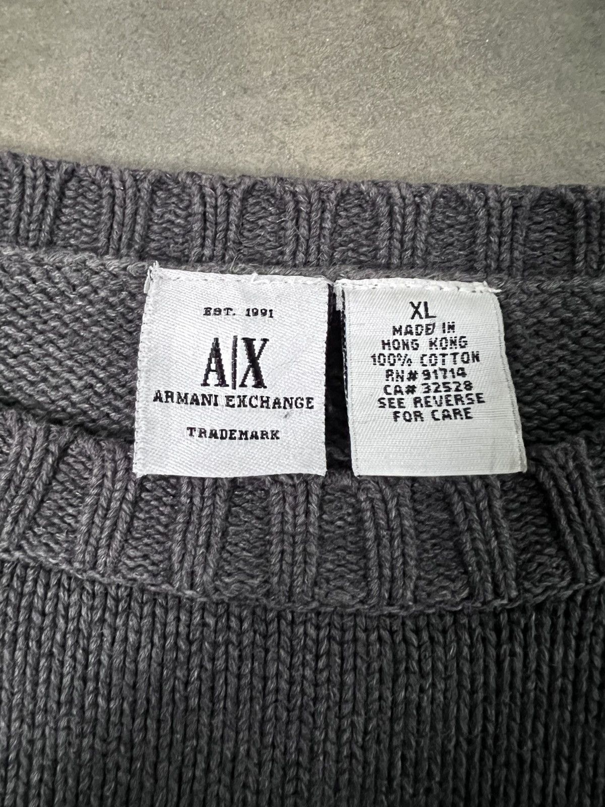 Armani Exchange Armani Exchange Knitwear Size US XL / EU 56 / 4 - 6 Thumbnail
