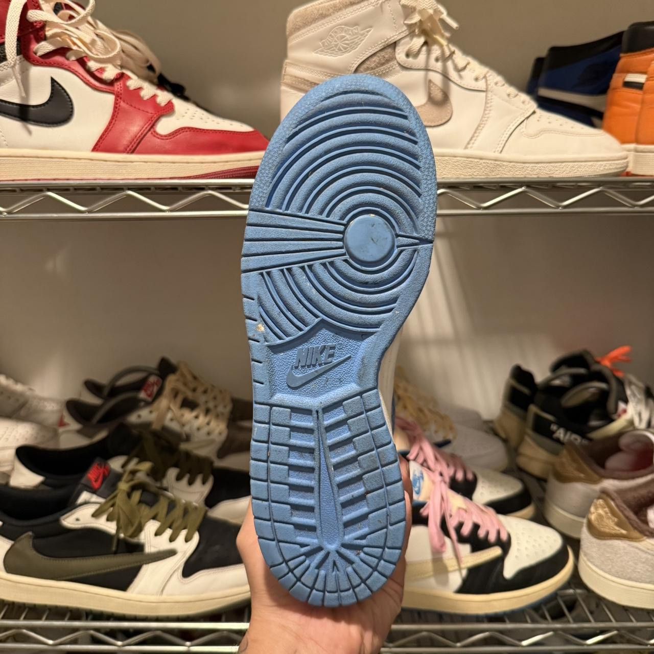 Nike 1999 Nike dunk UNC Size US 9 / EU 42 - 4 Thumbnail