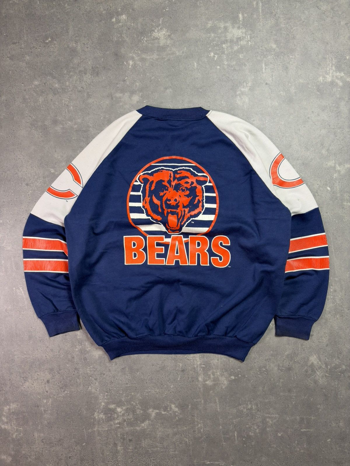 NFL 80/90s Garan Chicago Bears Printed Crewneck Sweatshirt XL Size US XL / EU 56 / 4 - 2 Thumbnail