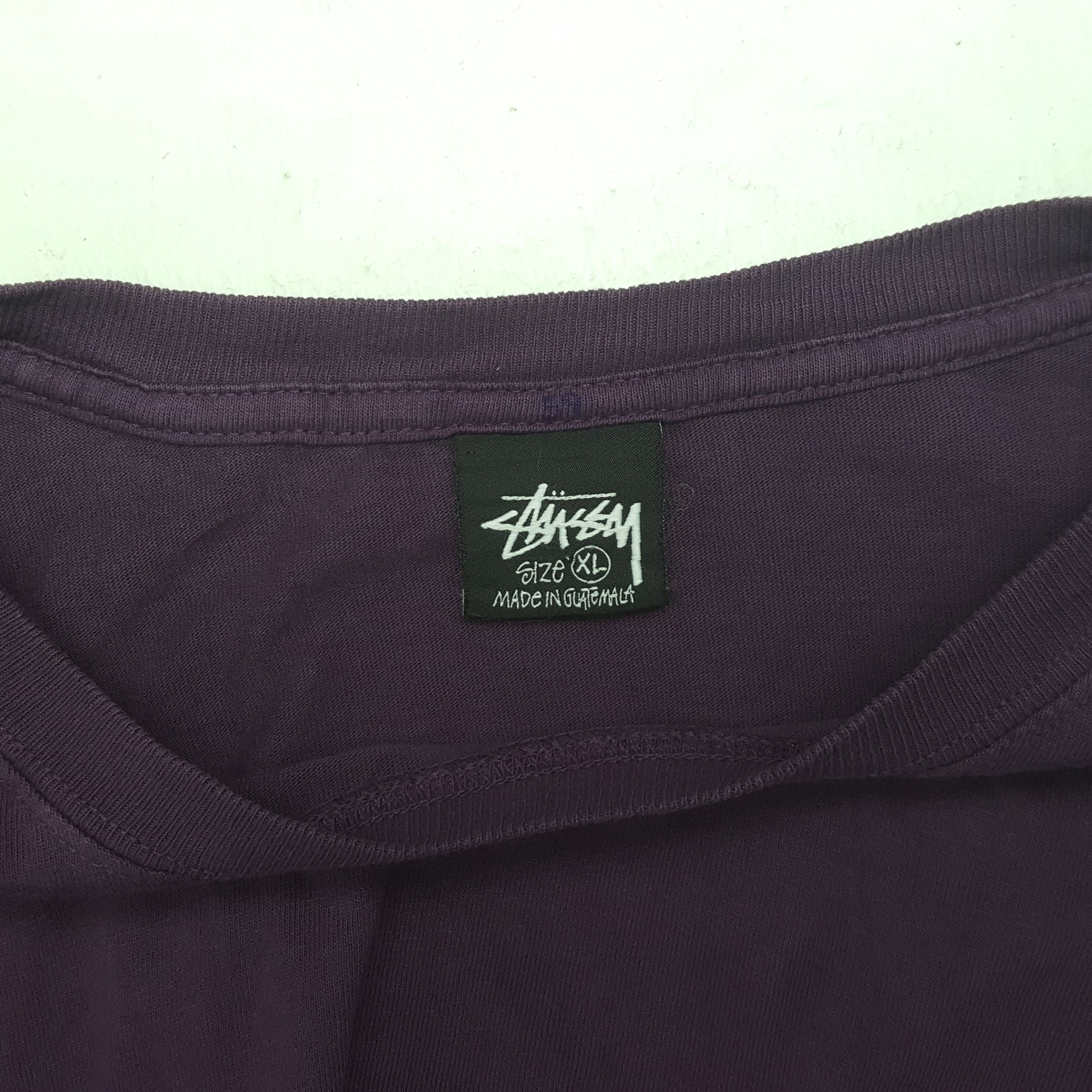 Stussy STUSSY Streetwear Skateboard Spellout Tshirt 31 Size US XL / EU 56 / 4 - 4 Thumbnail