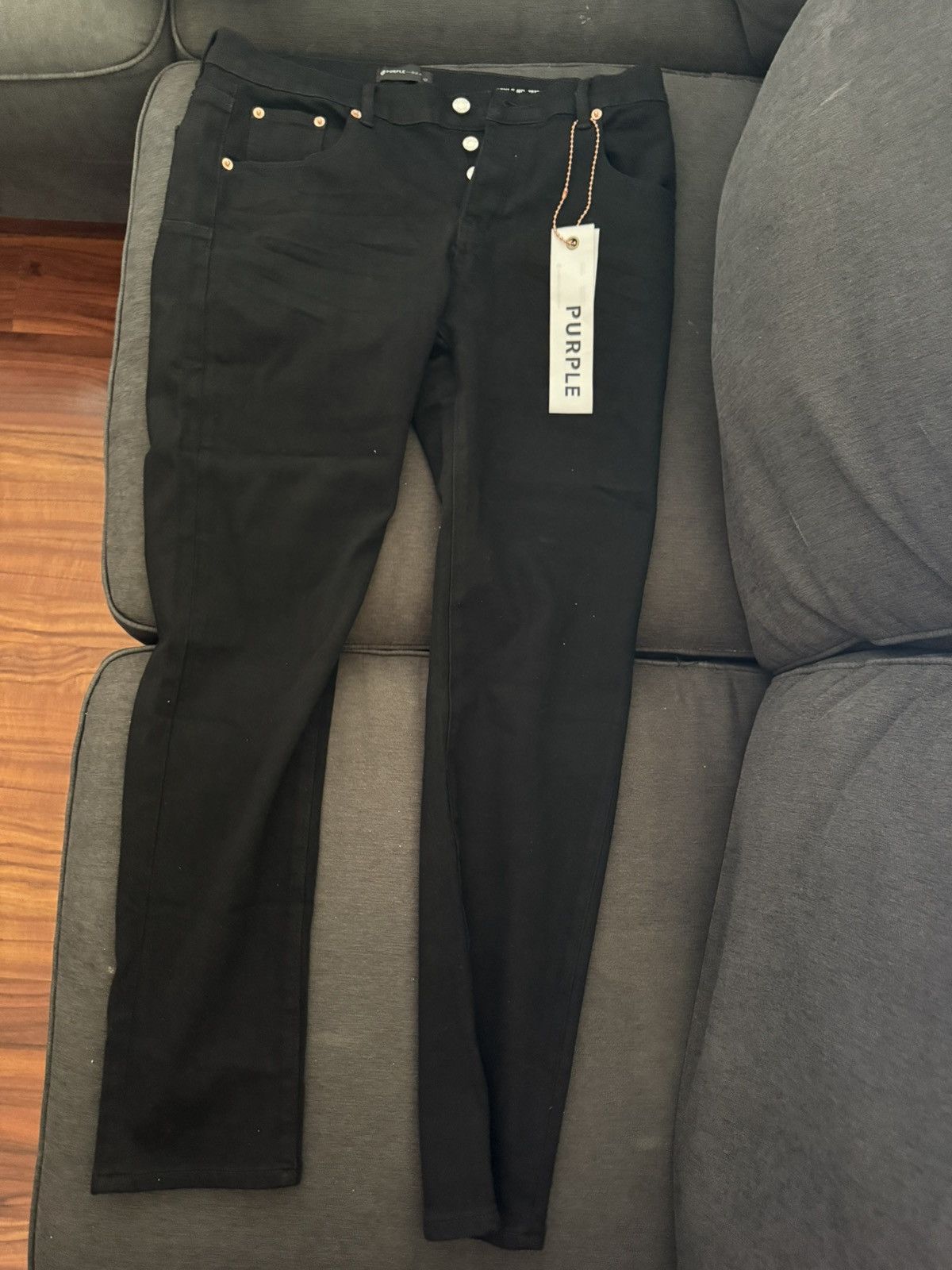 Purple Brand Jeans Black New Fashion Jeans Size 34