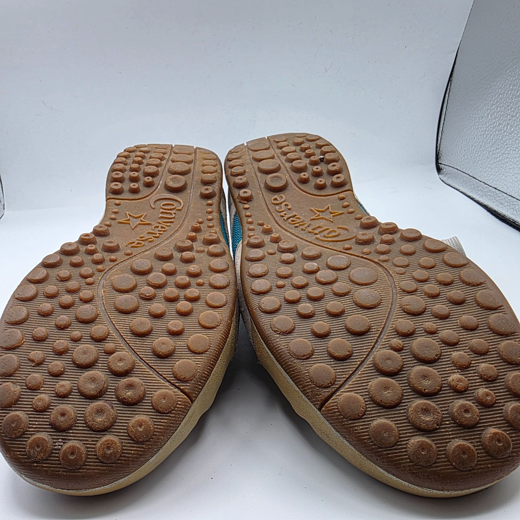 Converse Converse All Star Womens Size 8 Gray Teal Low Top Sneakers C Size US 8 / IT 38 - 12 Thumbnail
