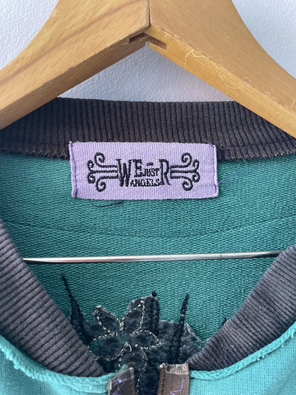 Vintage We just angels hoodie Size L / US 10 / IT 46 - 7 Thumbnail